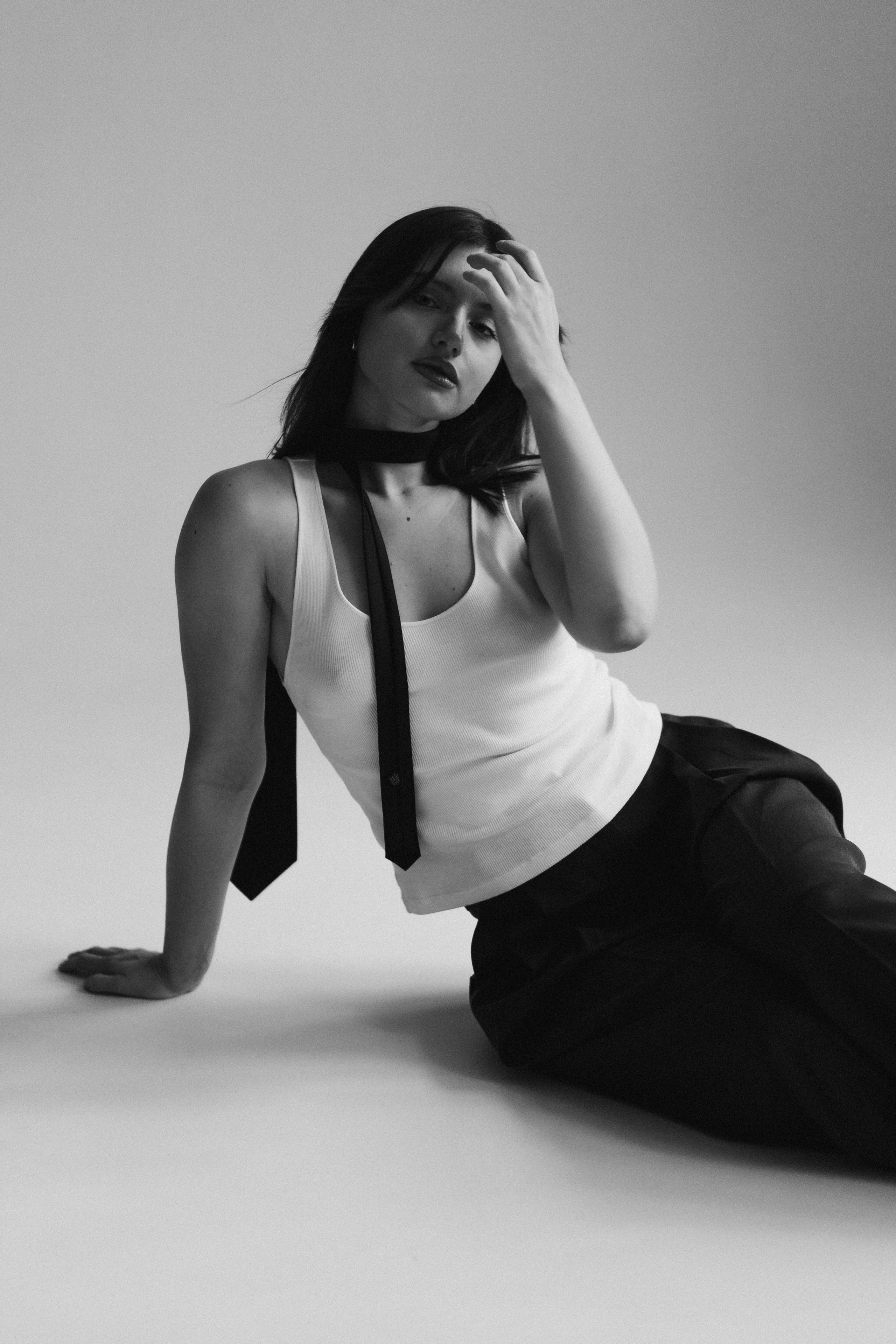 Portret kobiety w studiu. Fotograf Poznań