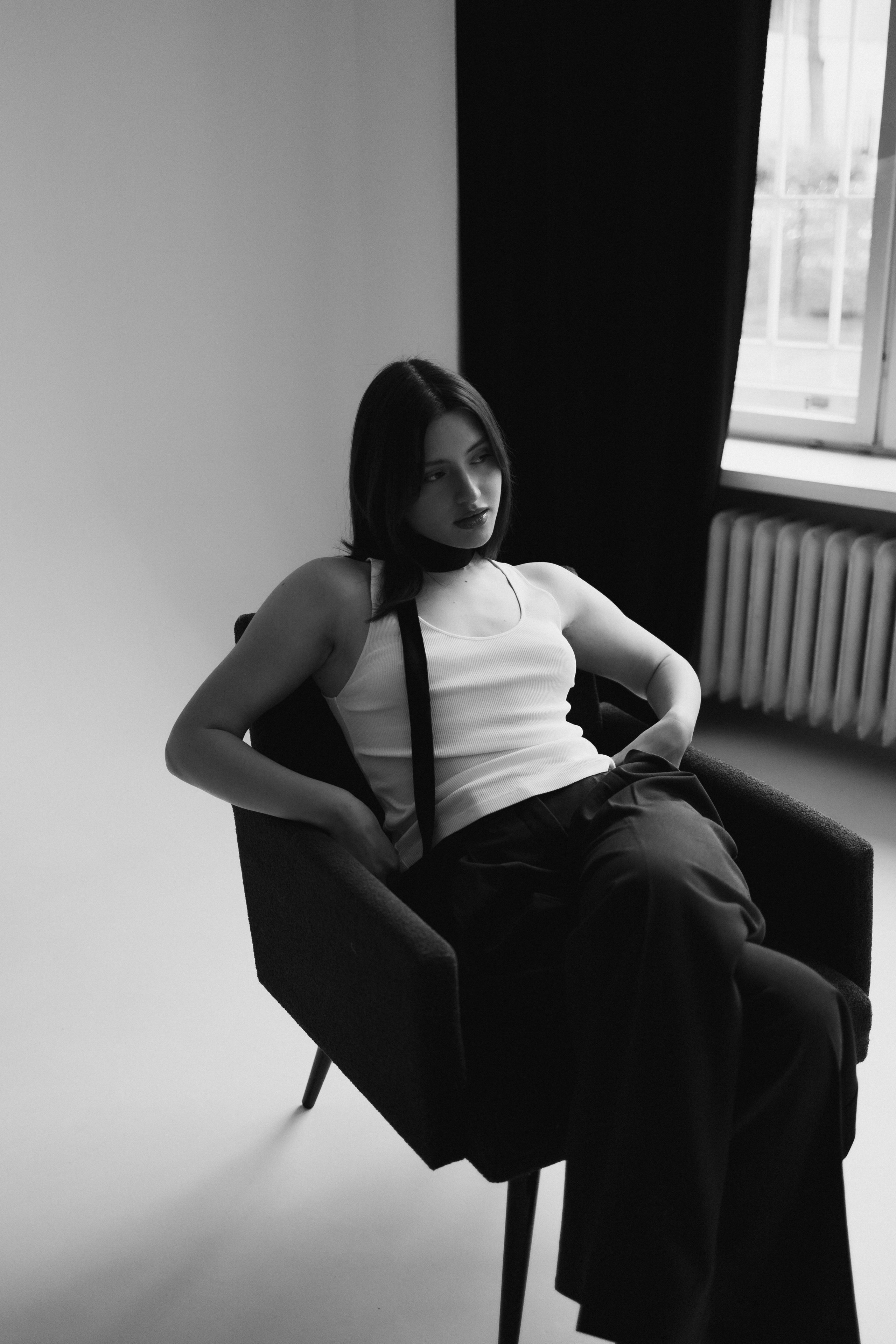 Portret kobiety w studiu. Fotograf Poznań