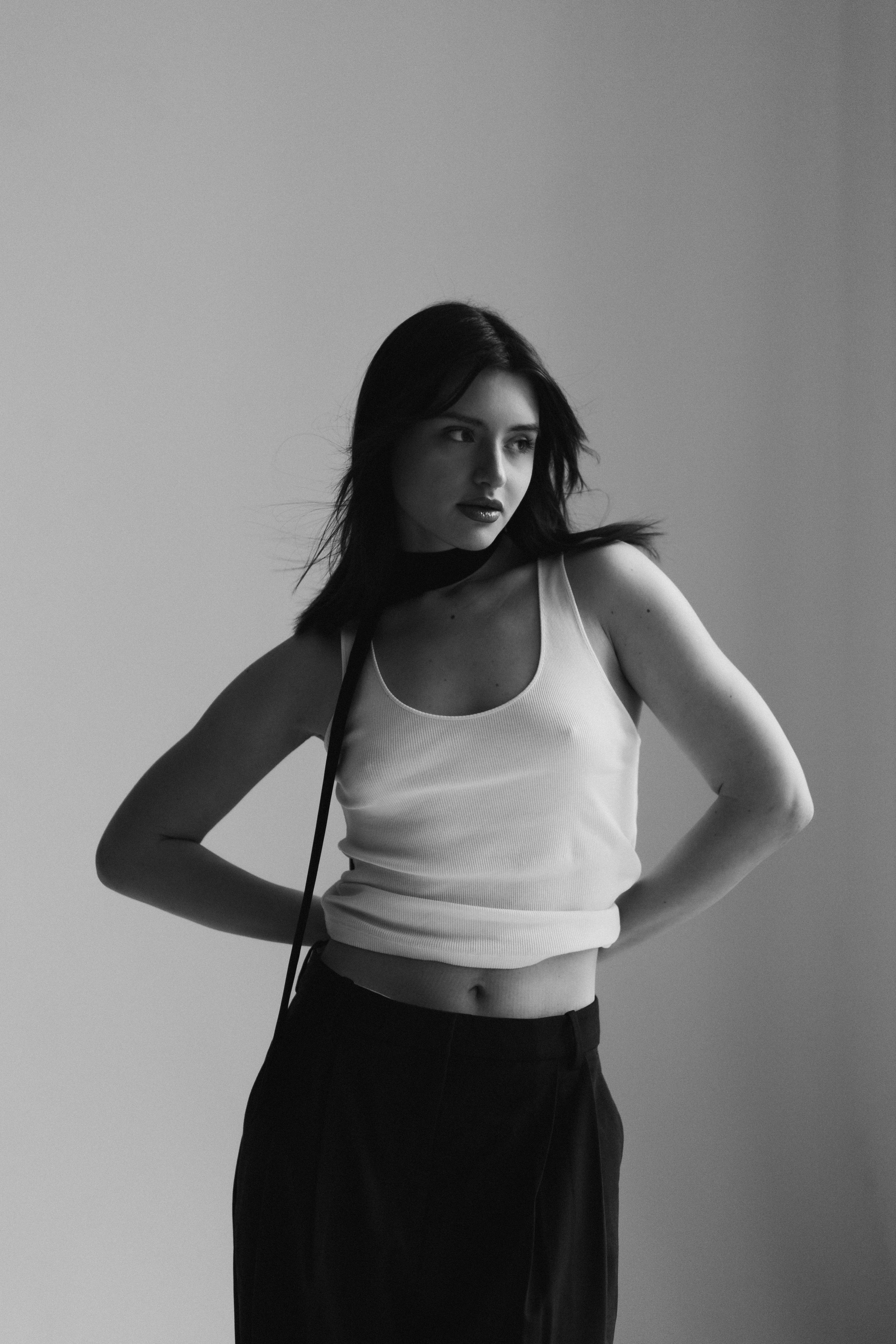 Portret kobiety w studiu. Fotograf Poznań