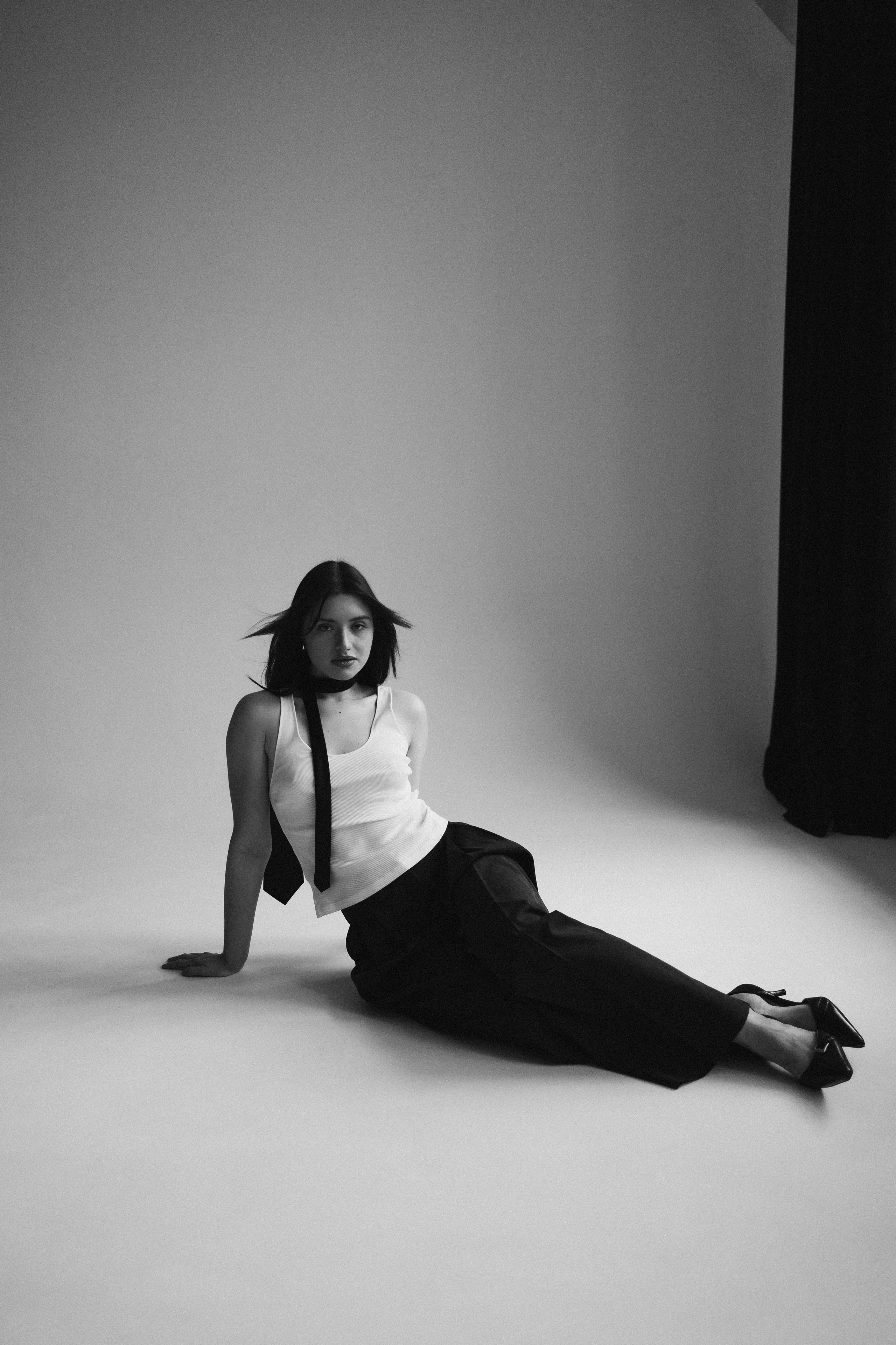 Portret kobiety w studiu. Fotograf Poznań