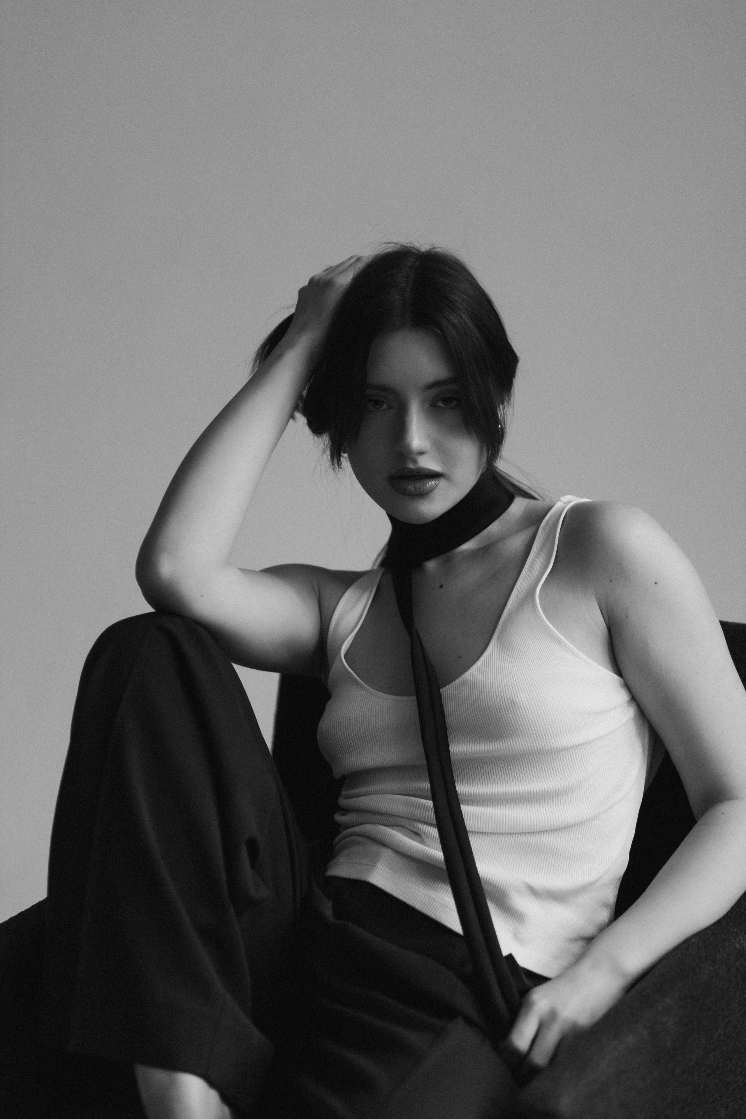 Portret kobiety w studiu. Fotograf Poznań