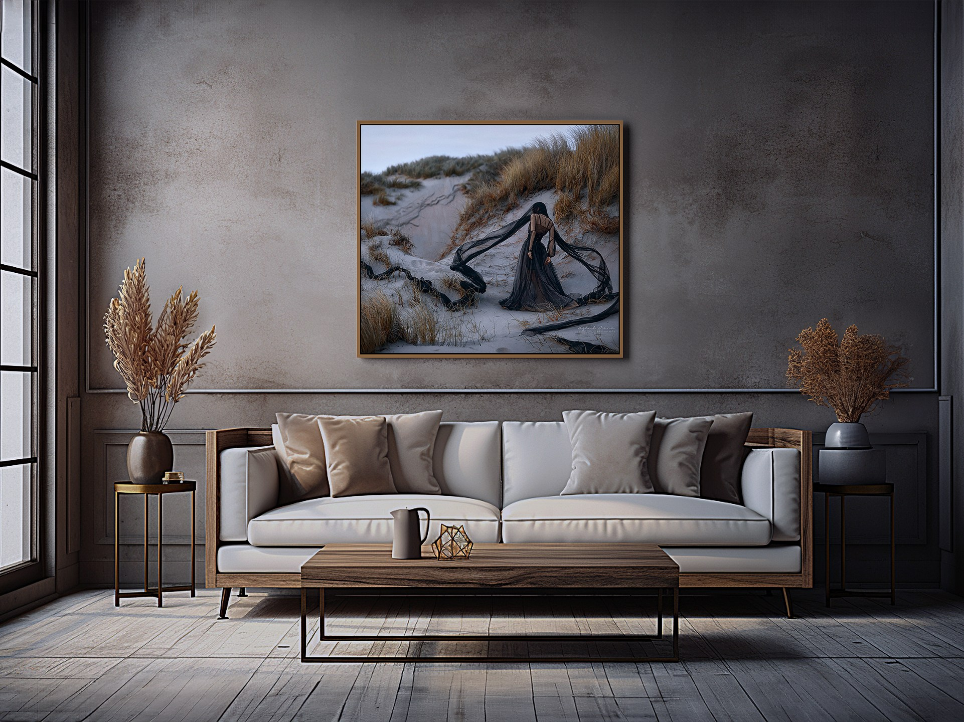 BLACK SILENCE. Art photographer in Amsterdam, the Netherlands Irina Dzhul