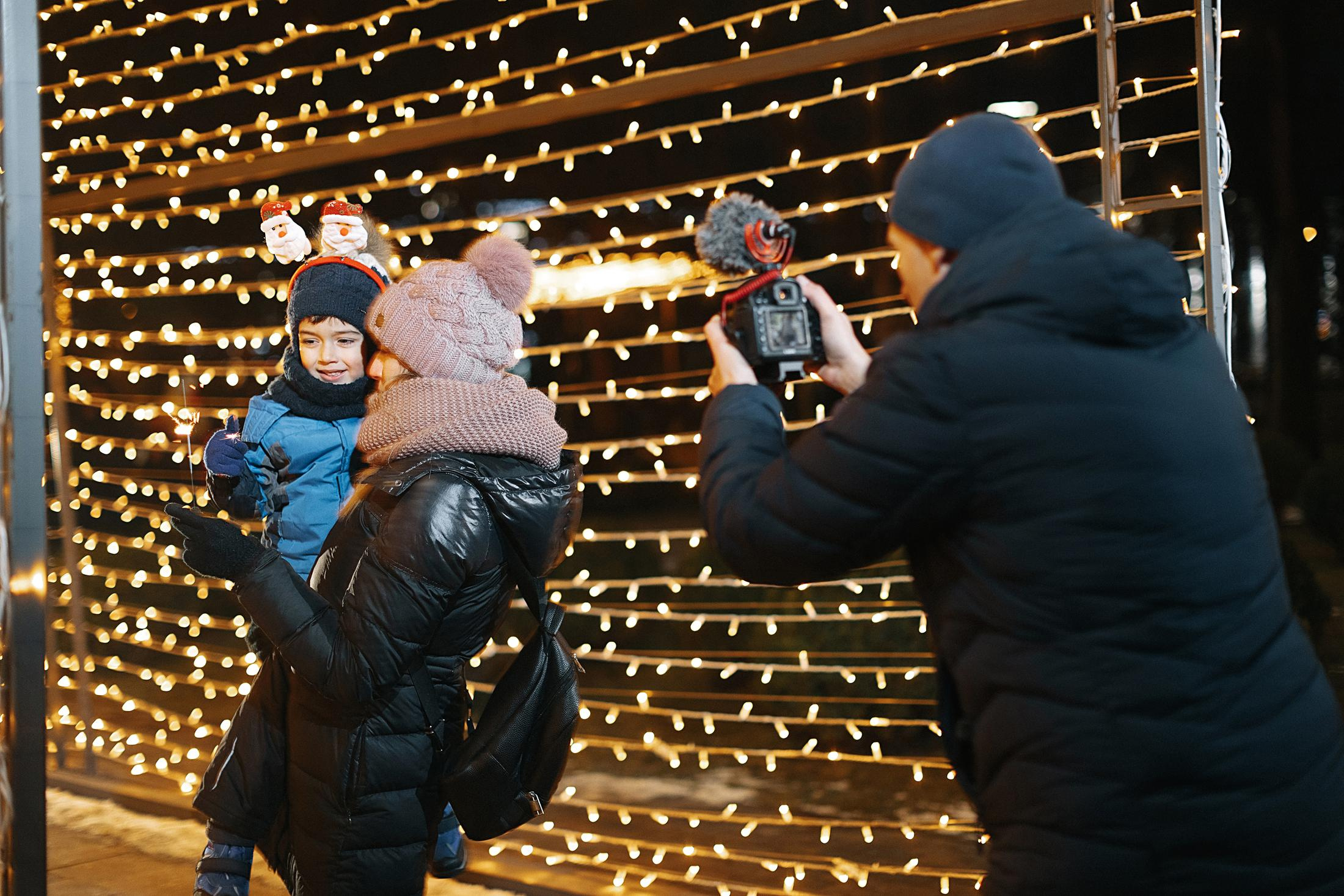 Новогодняя фотосессия. Весільне відео Київ