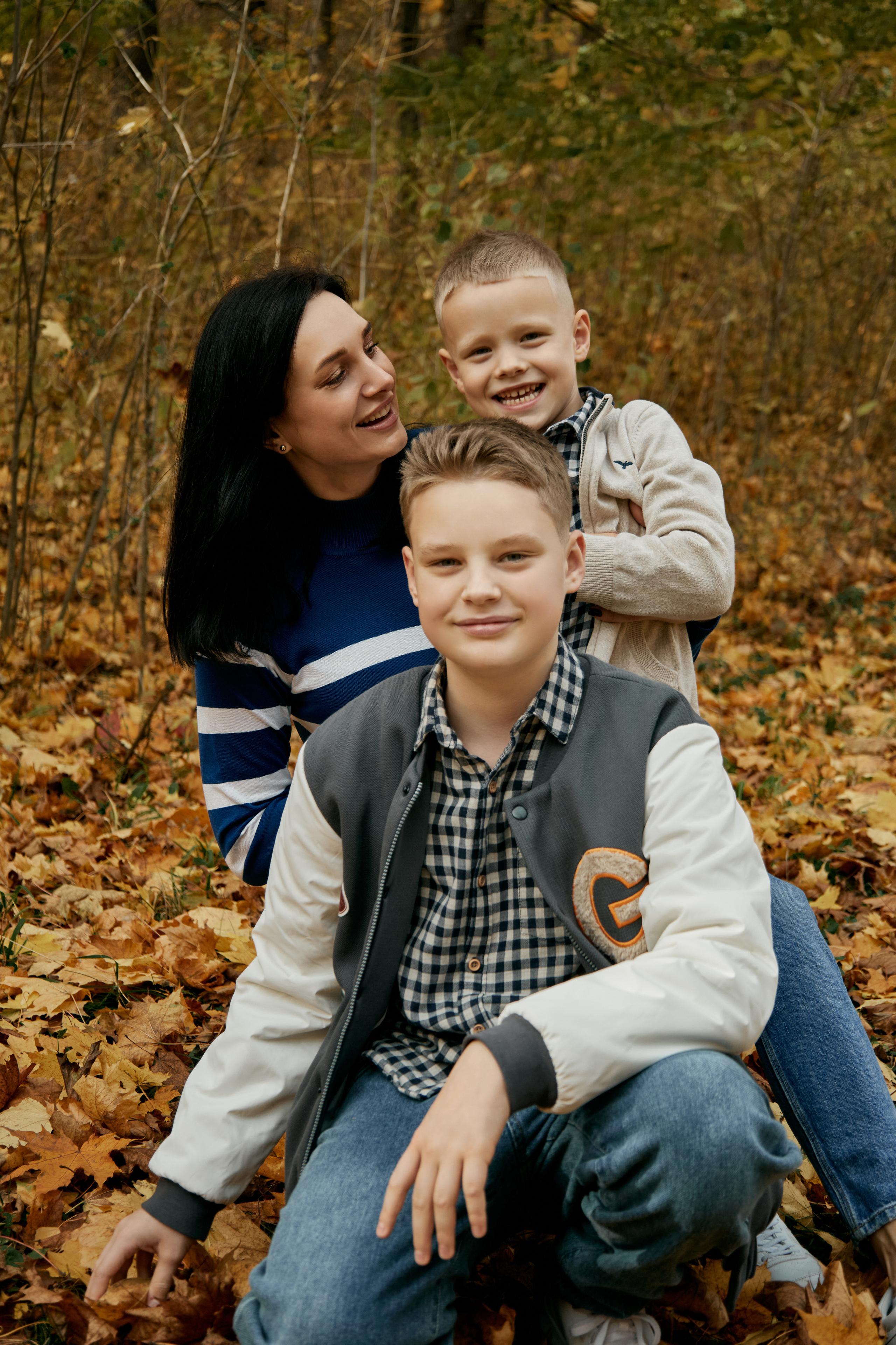 Мама з синами. Фотограф Умань Київ (Ліза)