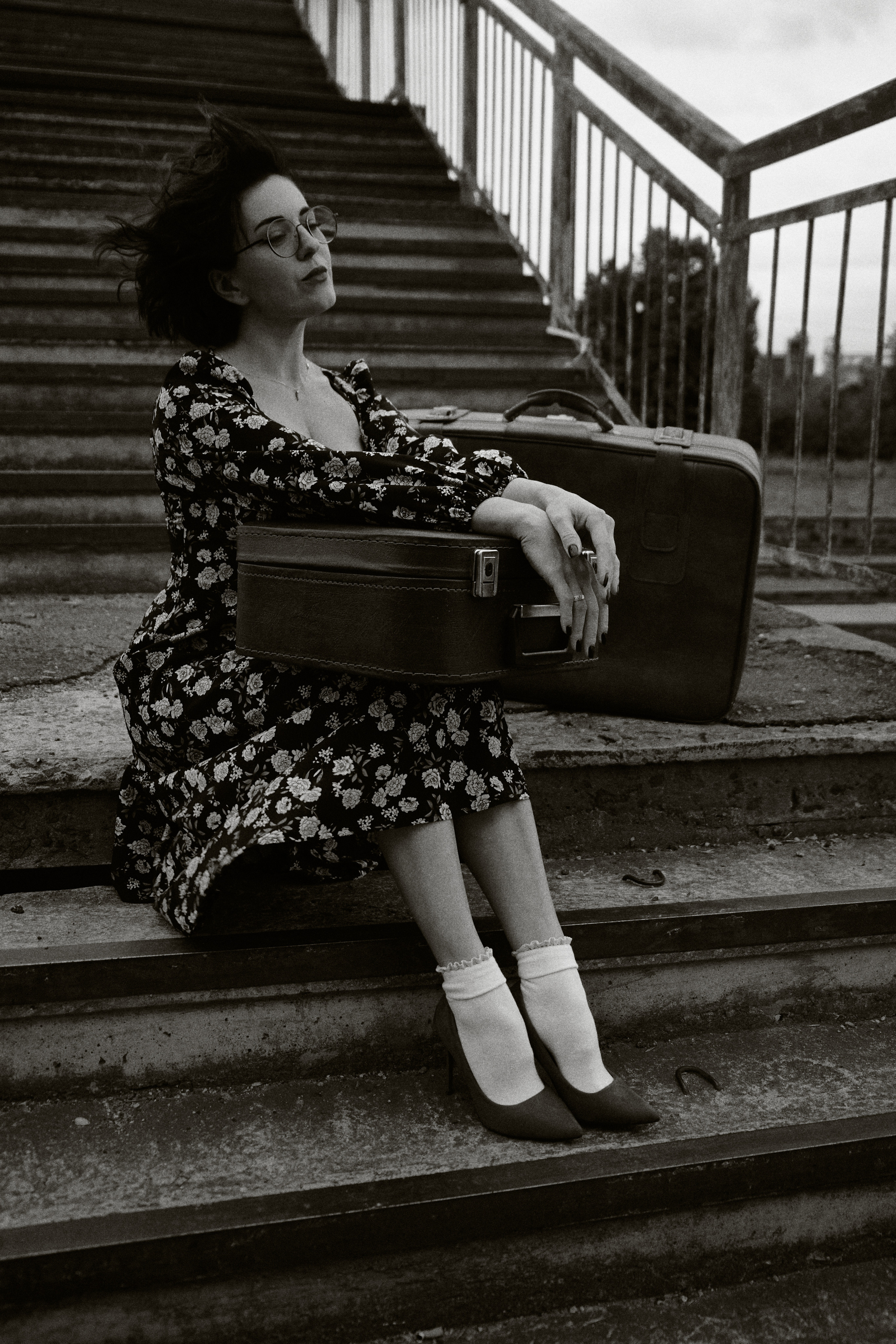 Фотосесія на вокзалі романтична особиста зйомка