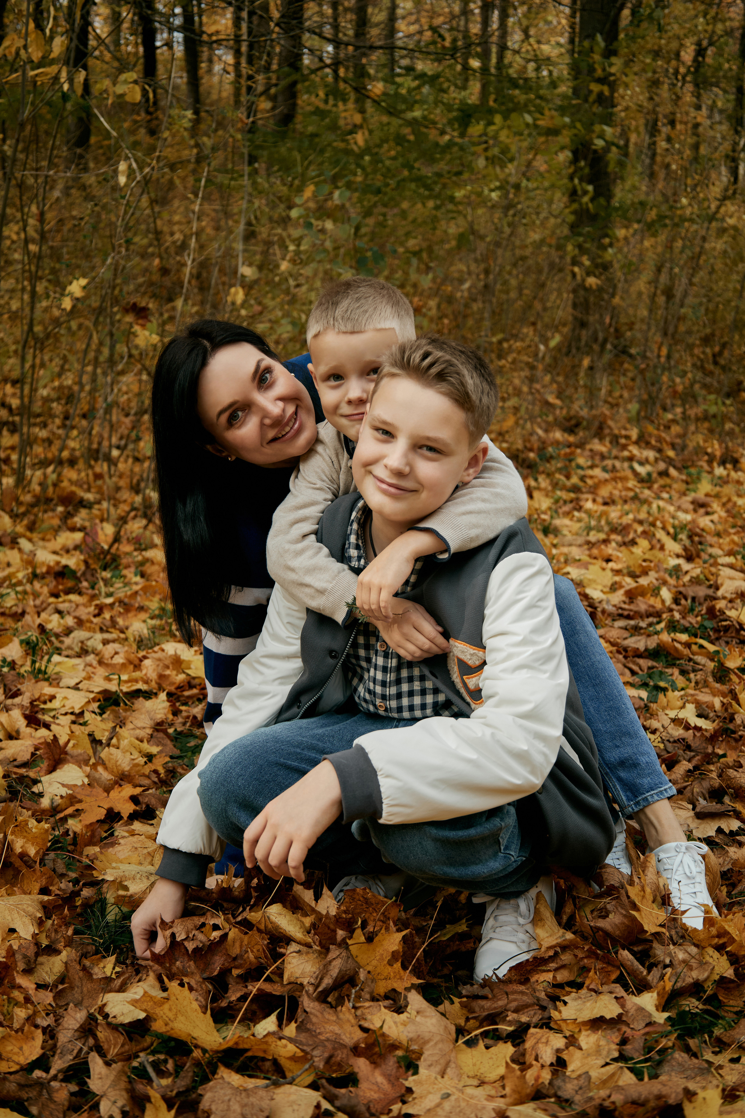 Мама з синами. Фотограф Умань Київ (Ліза)
