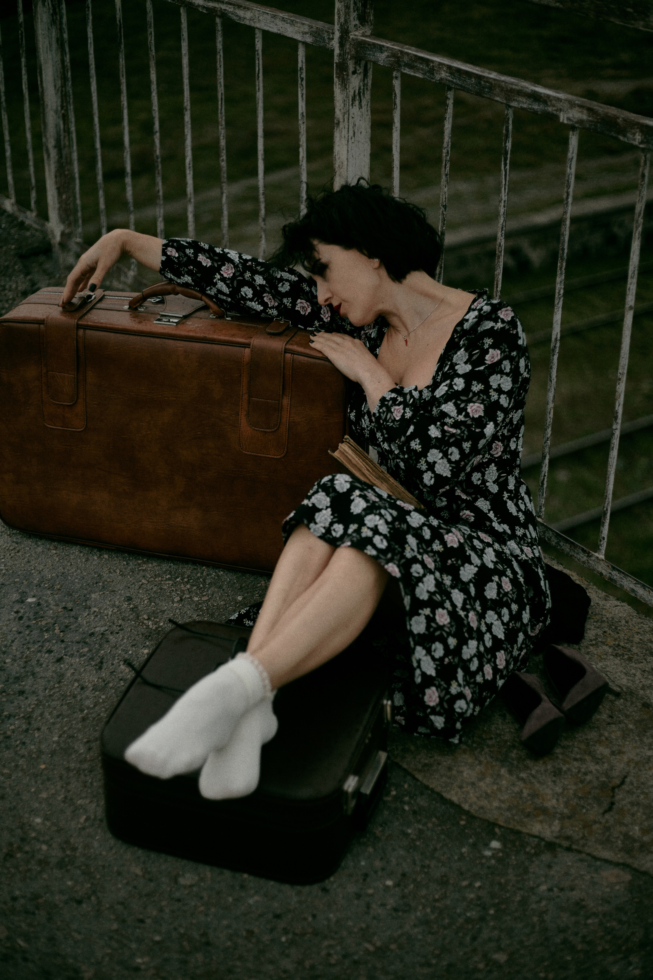 Фотосесія на вокзалі романтична особиста зйомка