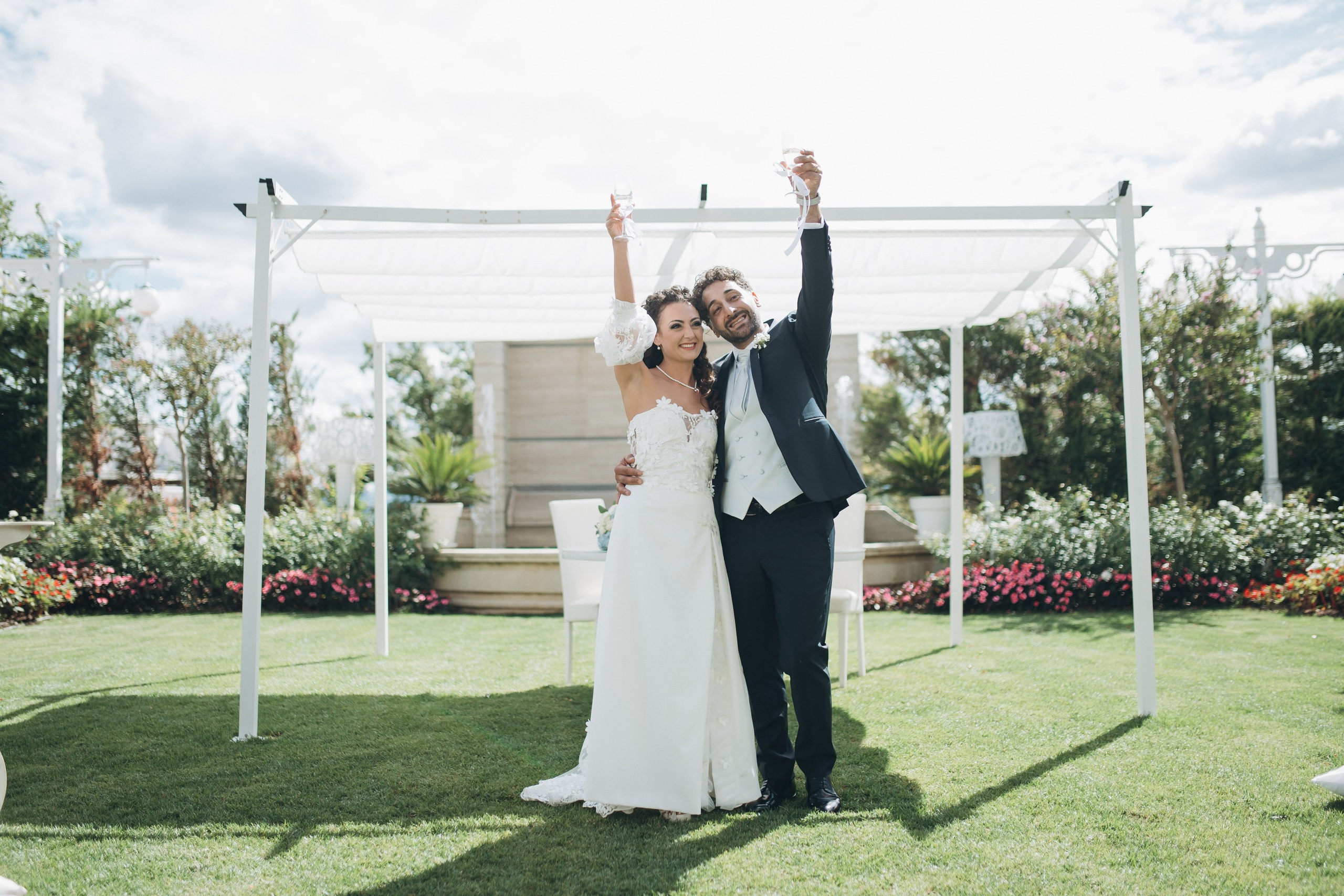Marilù e Vittorio. Ciao, benvenuta! Sono Anastasia la vostra fotografa per il matrimonio