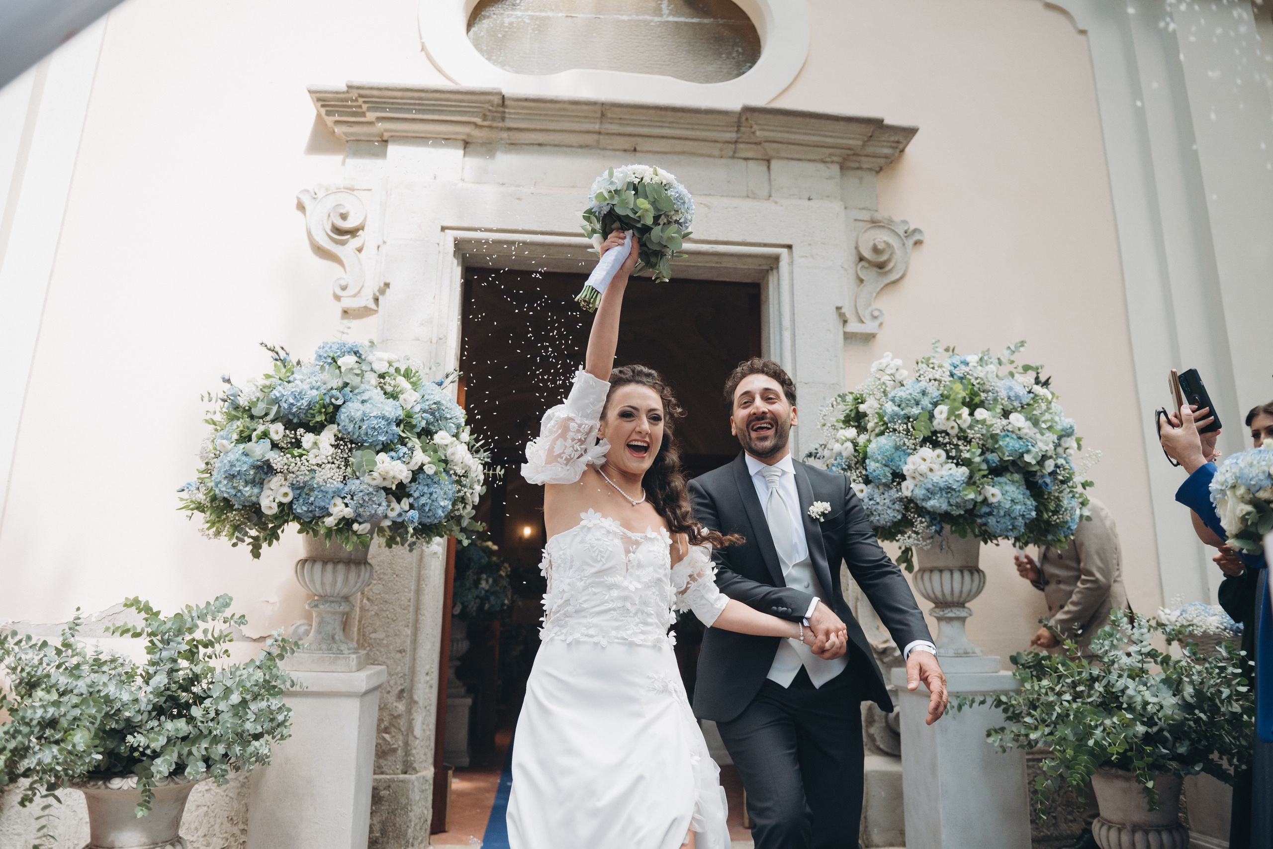 Marilù e Vittorio. Ciao, benvenuta! Sono Anastasia la vostra fotografa per il matrimonio