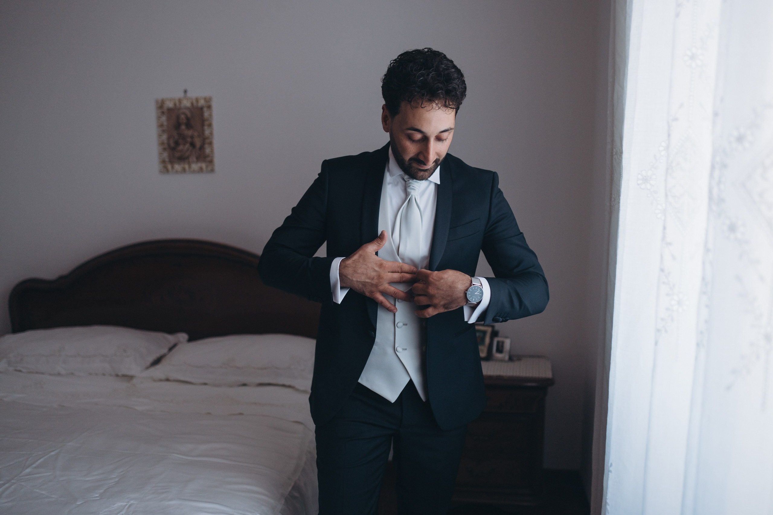 Marilù e Vittorio. Ciao, benvenuta! Sono Anastasia la vostra fotografa per il matrimonio