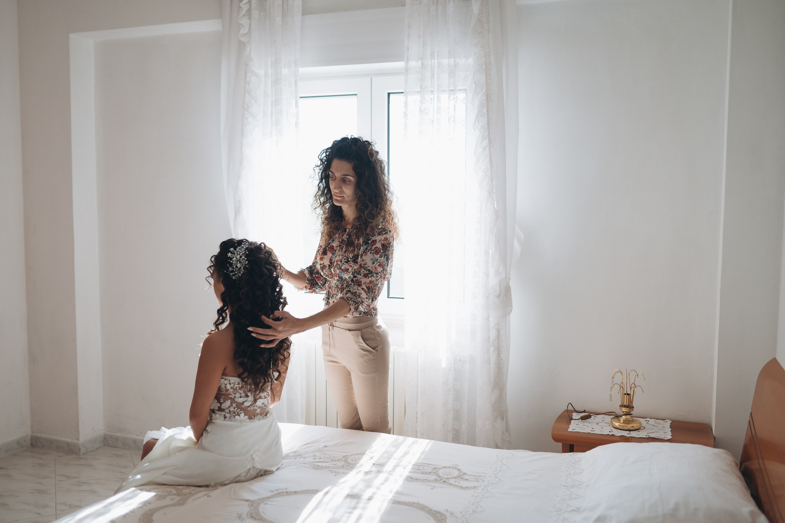 Marilù e Vittorio. Ciao, benvenuta! Sono Anastasia la vostra fotografa per il matrimonio