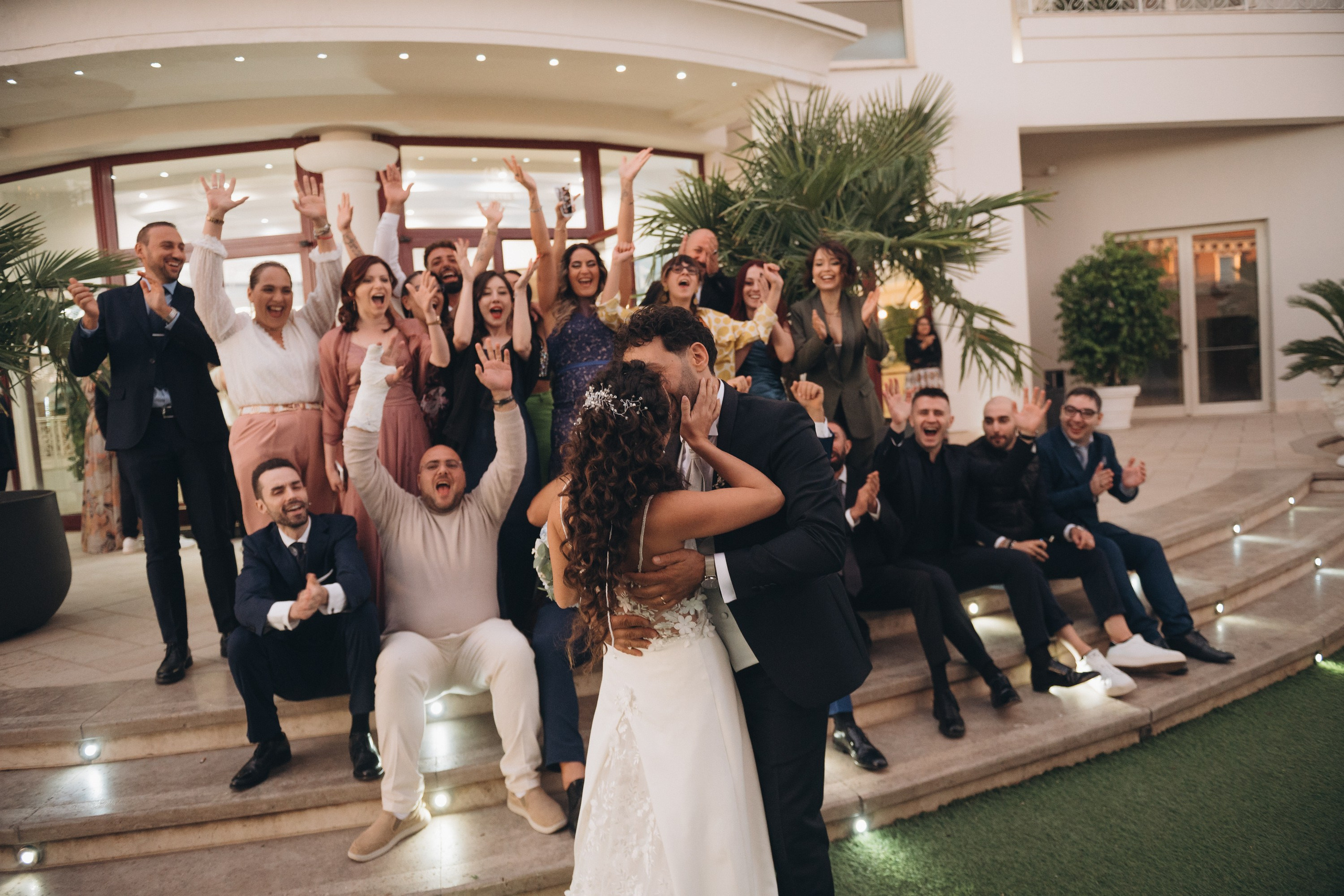Marilù e Vittorio. Ciao, benvenuta! Sono Anastasia la vostra fotografa per il matrimonio