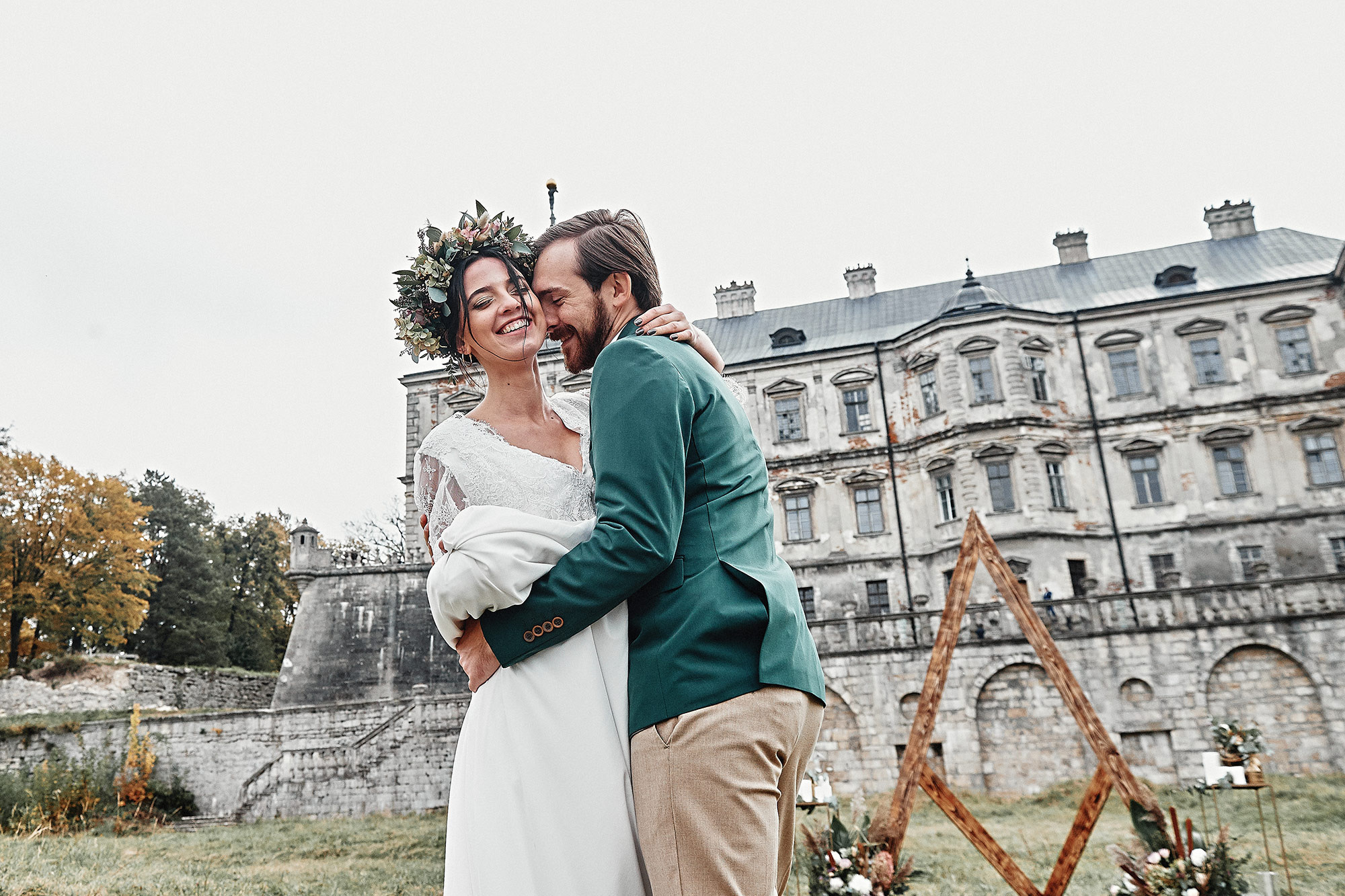 Свадебная съемка в Подгорецком замке фотограф Владимир Тачанский. Фотограф на весілля Київ, Хмельницький, Львів. Тачанський Володимир