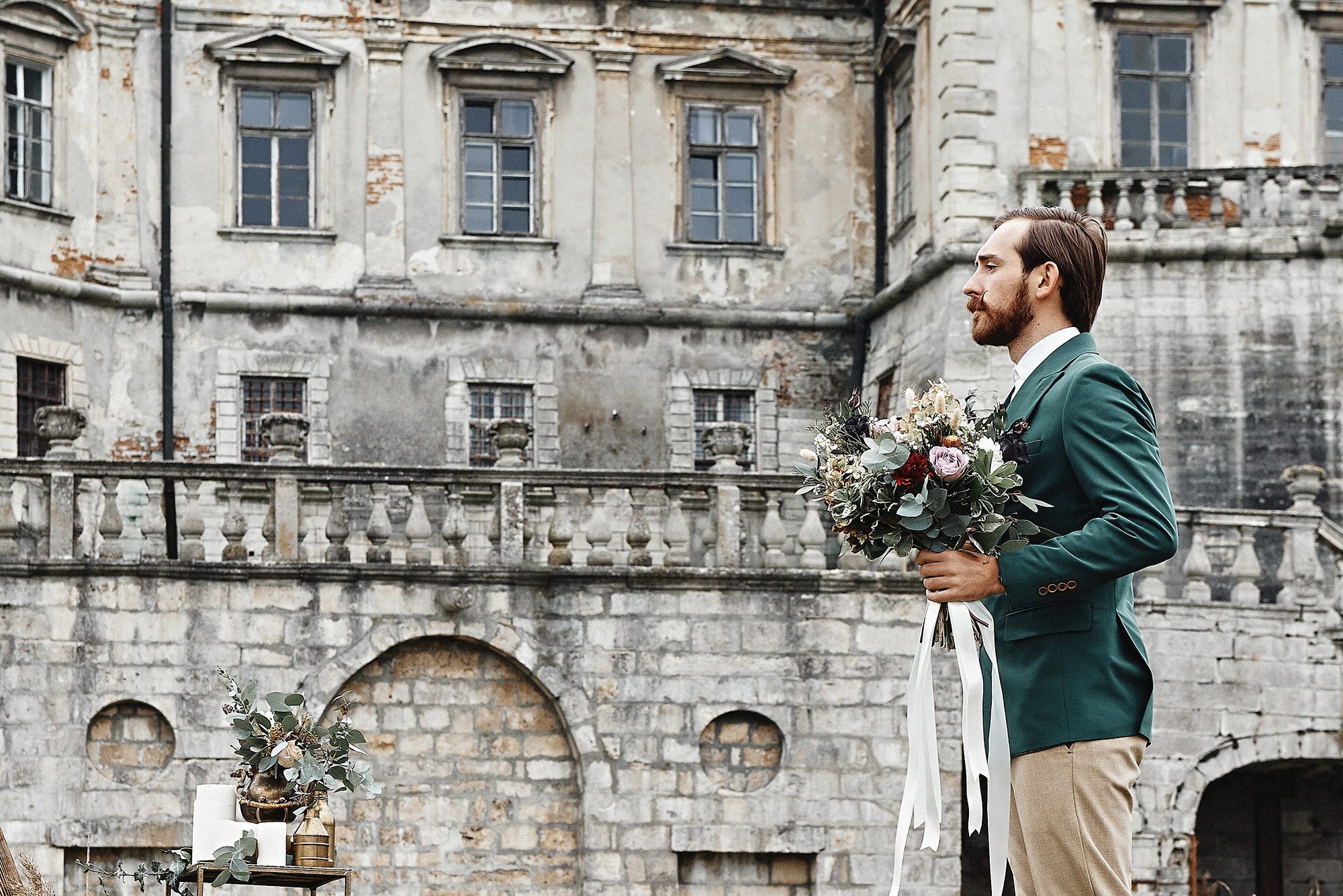 Свадебная съемка в Подгорецком замке фотограф Владимир Тачанский. Фотограф на весілля Київ, Хмельницький, Львів. Тачанський Володимир