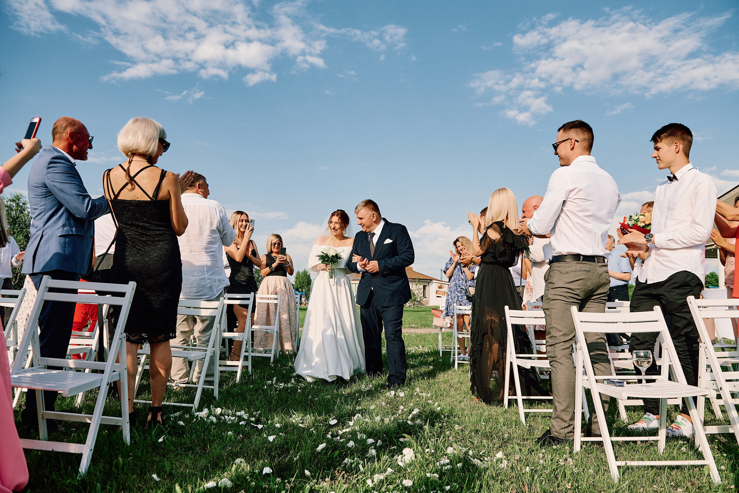 Свадебная съемка летом в Киеве на природе, фотограф Владимир Тачанский. Фотограф на весілля Київ, Хмельницький, Львів. Тачанський Володимир