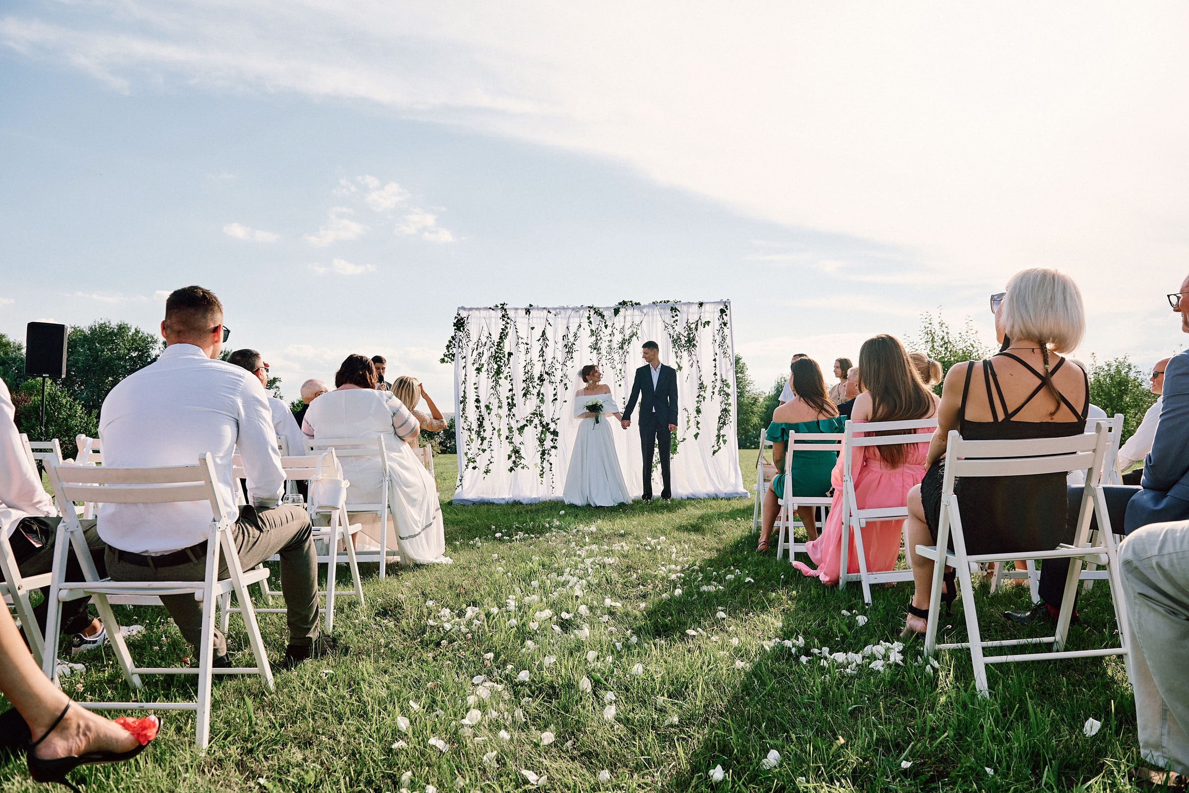 Свадебная съемка летом в Киеве на природе, фотограф Владимир Тачанский. Фотограф на весілля Київ, Хмельницький, Львів. Тачанський Володимир