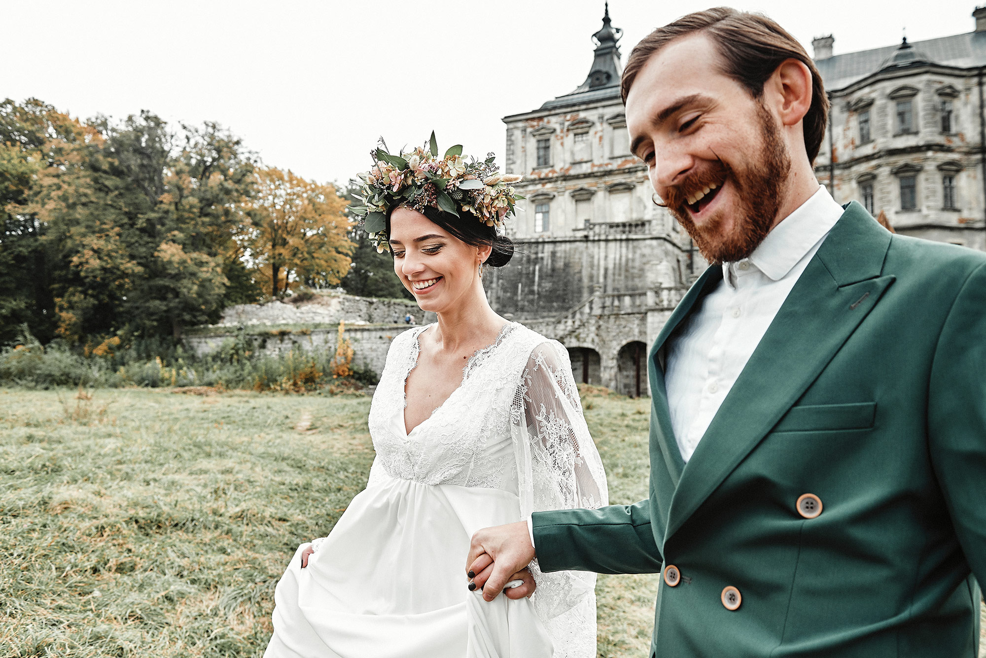 Свадебная съемка в Подгорецком замке фотограф Владимир Тачанский. Фотограф на весілля Київ, Хмельницький, Львів. Тачанський Володимир