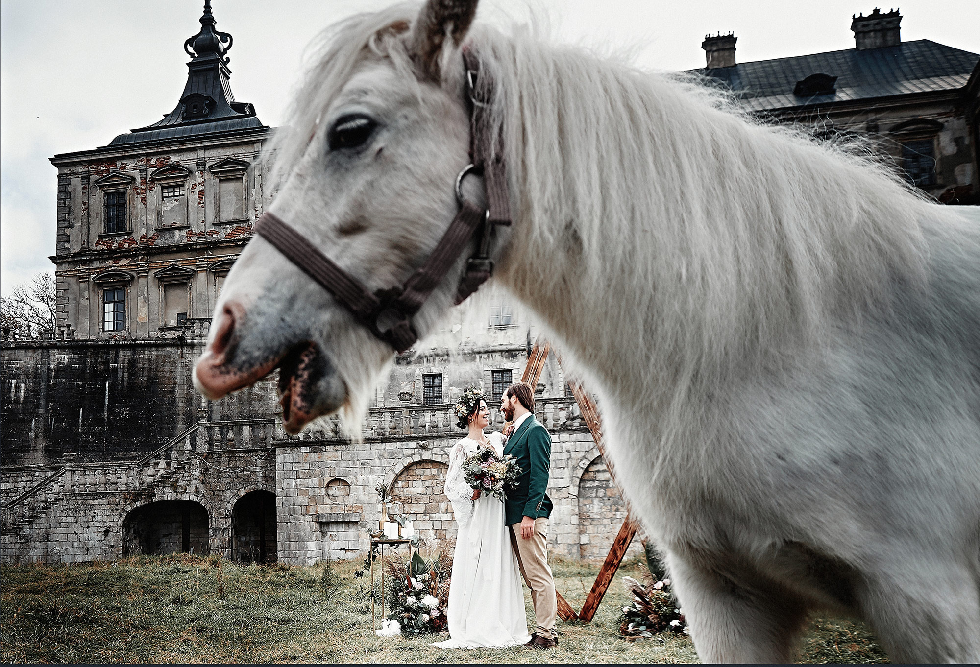 Свадебная съемка в Подгорецком замке фотограф Владимир Тачанский. Фотограф на весілля Київ, Хмельницький, Львів. Тачанський Володимир
