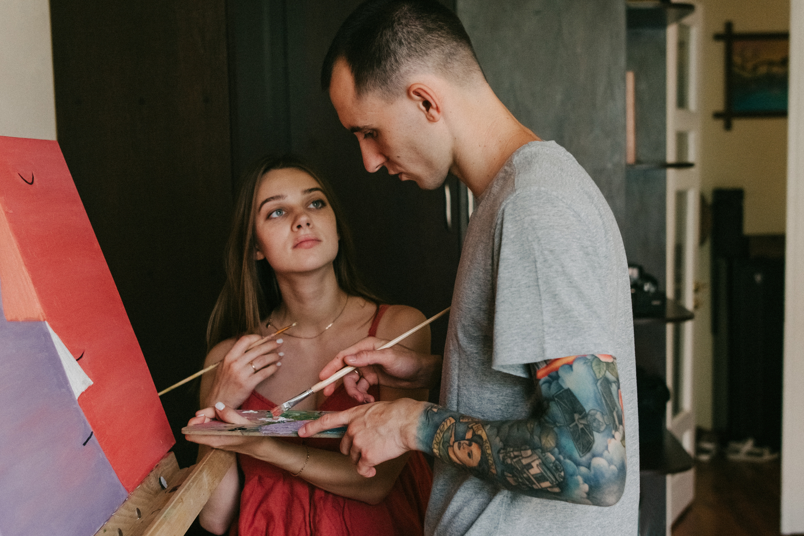 Nika and Artyom. Photographer Katia Velich Toronto Oakville GTA