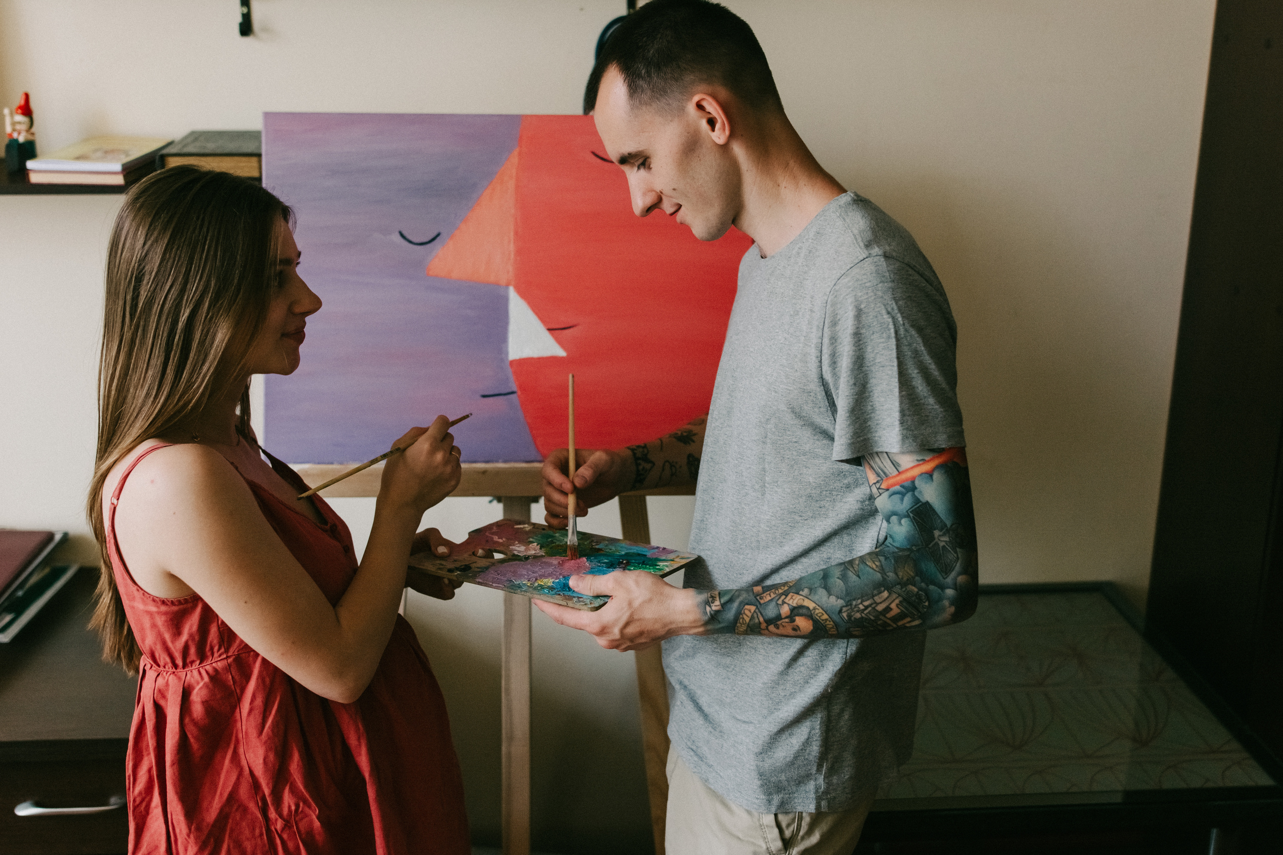 Nika and Artyom. Photographer Katia Velich Toronto Oakville GTA