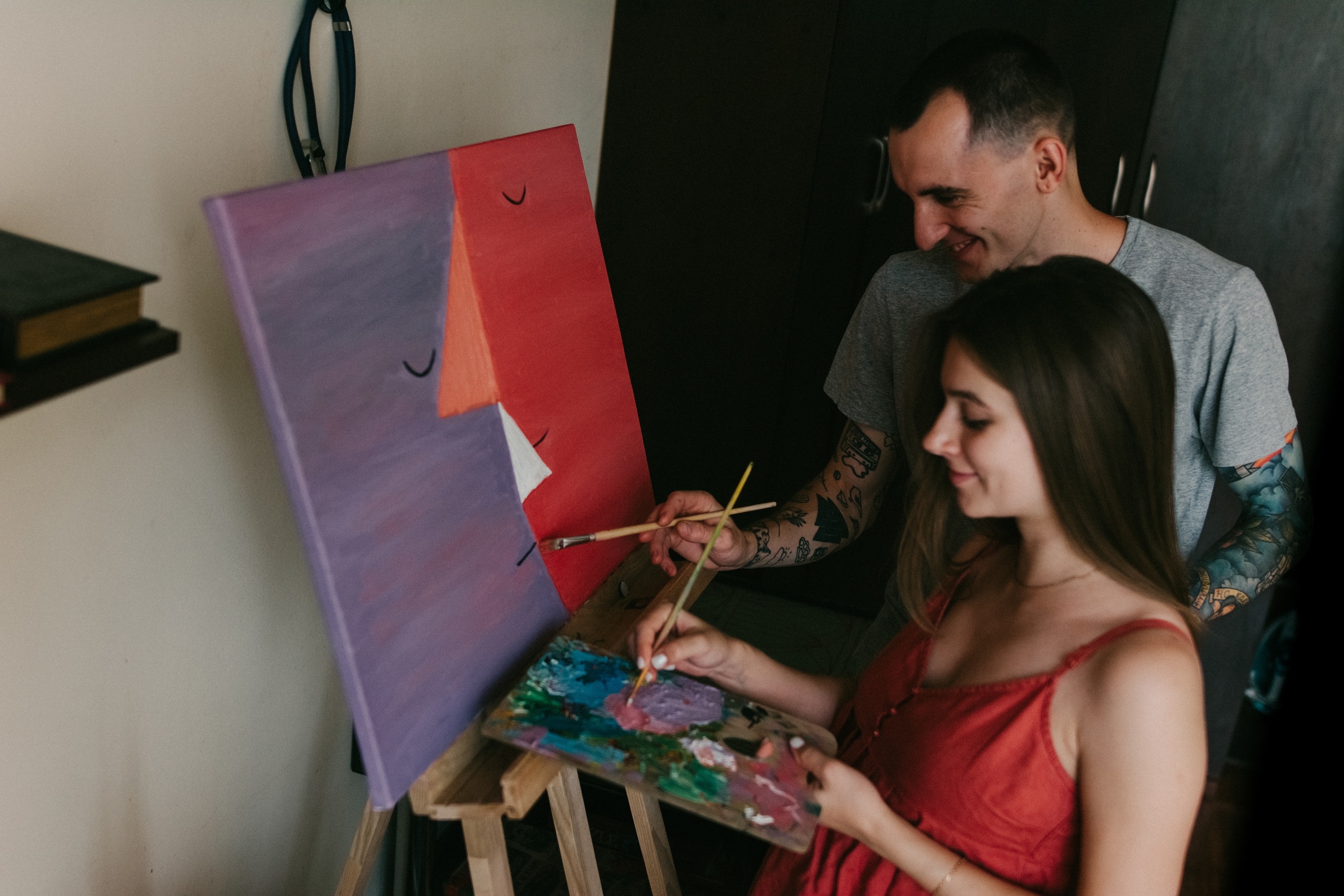 Nika and Artyom. Photographer Katia Velich Toronto Oakville GTA