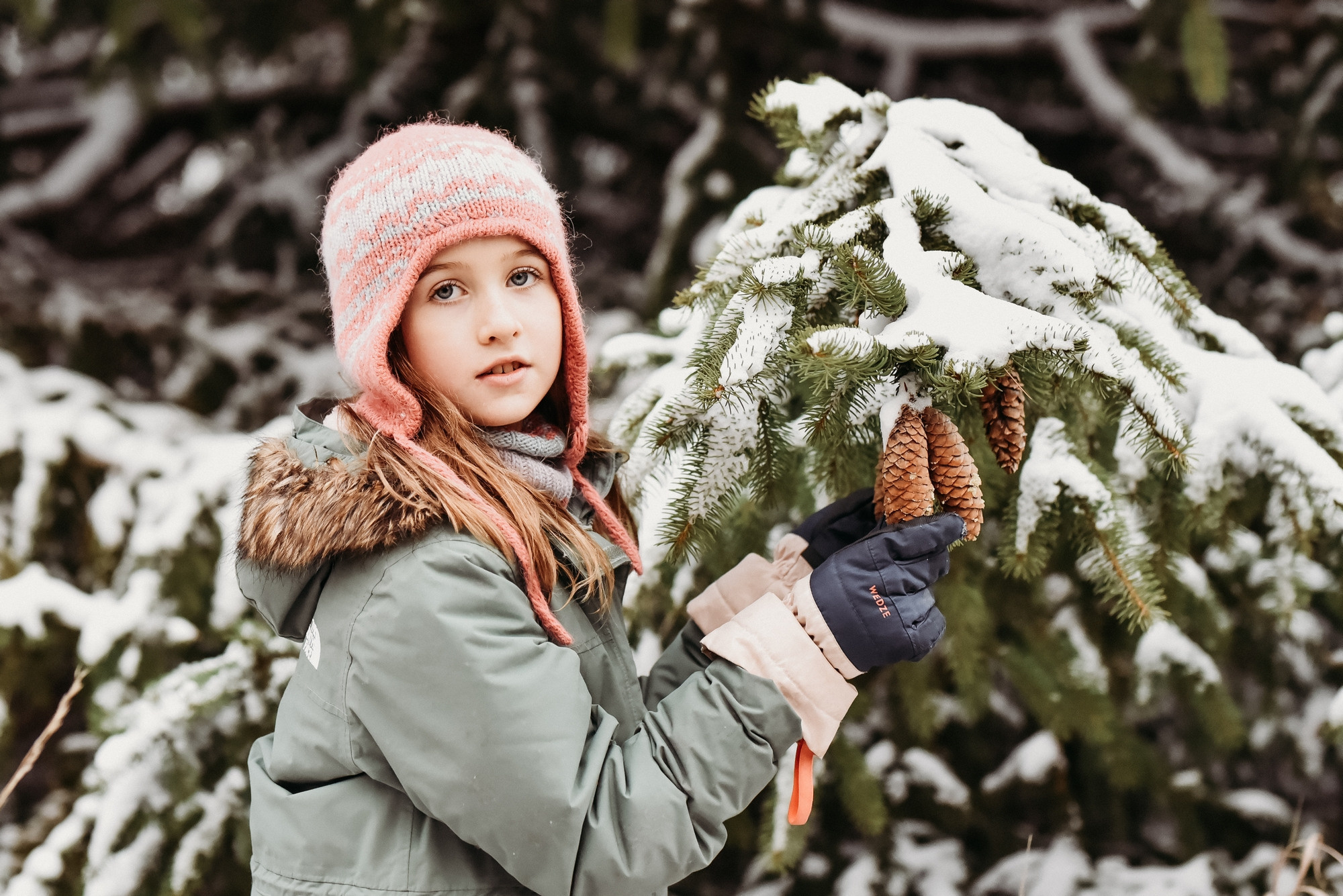 Bronte Creek Provincial Park in winter, Oakville, Ontario. Photographer Katia Velich Toronto Oakville GTA