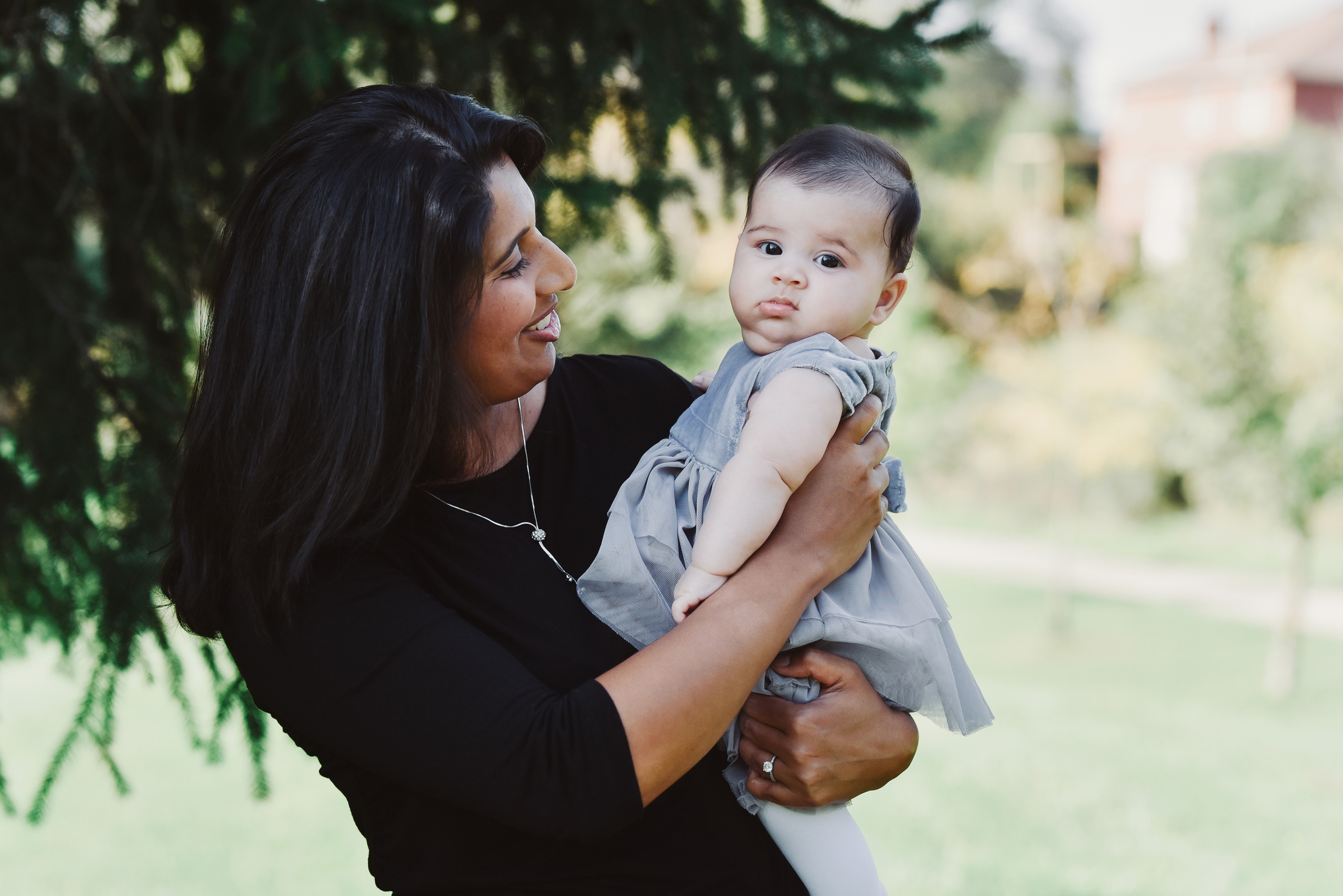 Melissa and her little princess Charli. Photographer Katia Velich Toronto Oakville GTA
