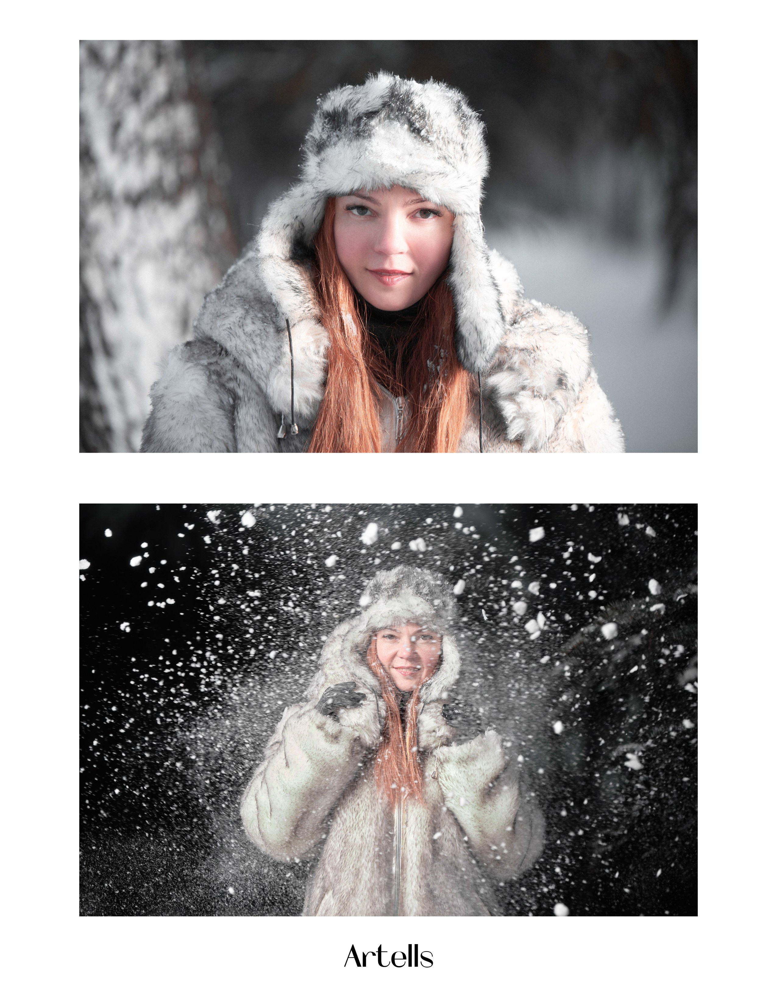 Первый снег, зимняя фотосессия. Профессиональный Фотограф Халемонец Андрей в Кривой Рог Днепр Украина