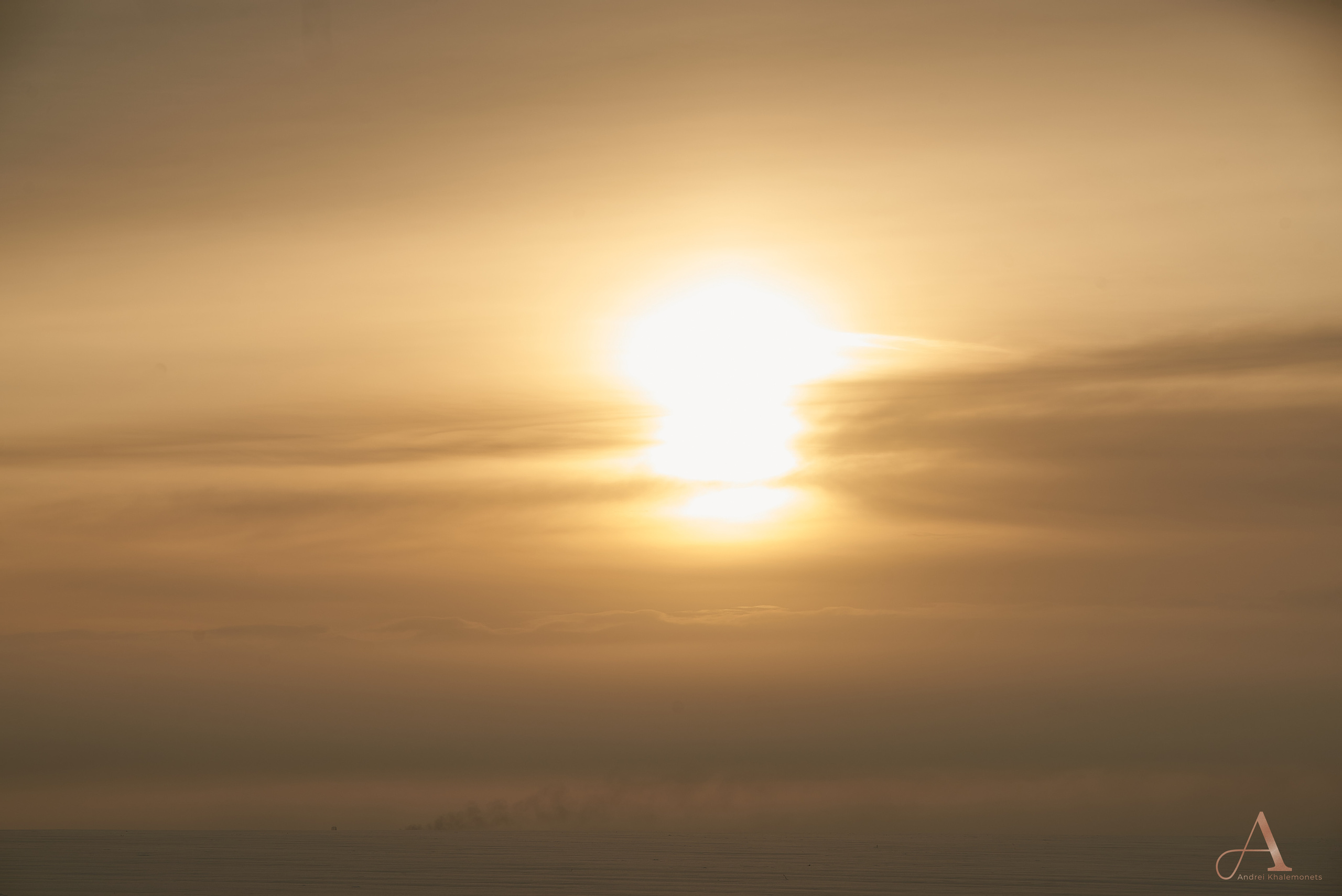 Зимнее утро. Профессиональный Фотограф Халемонец Андрей в Кривой Рог Днепр Украина