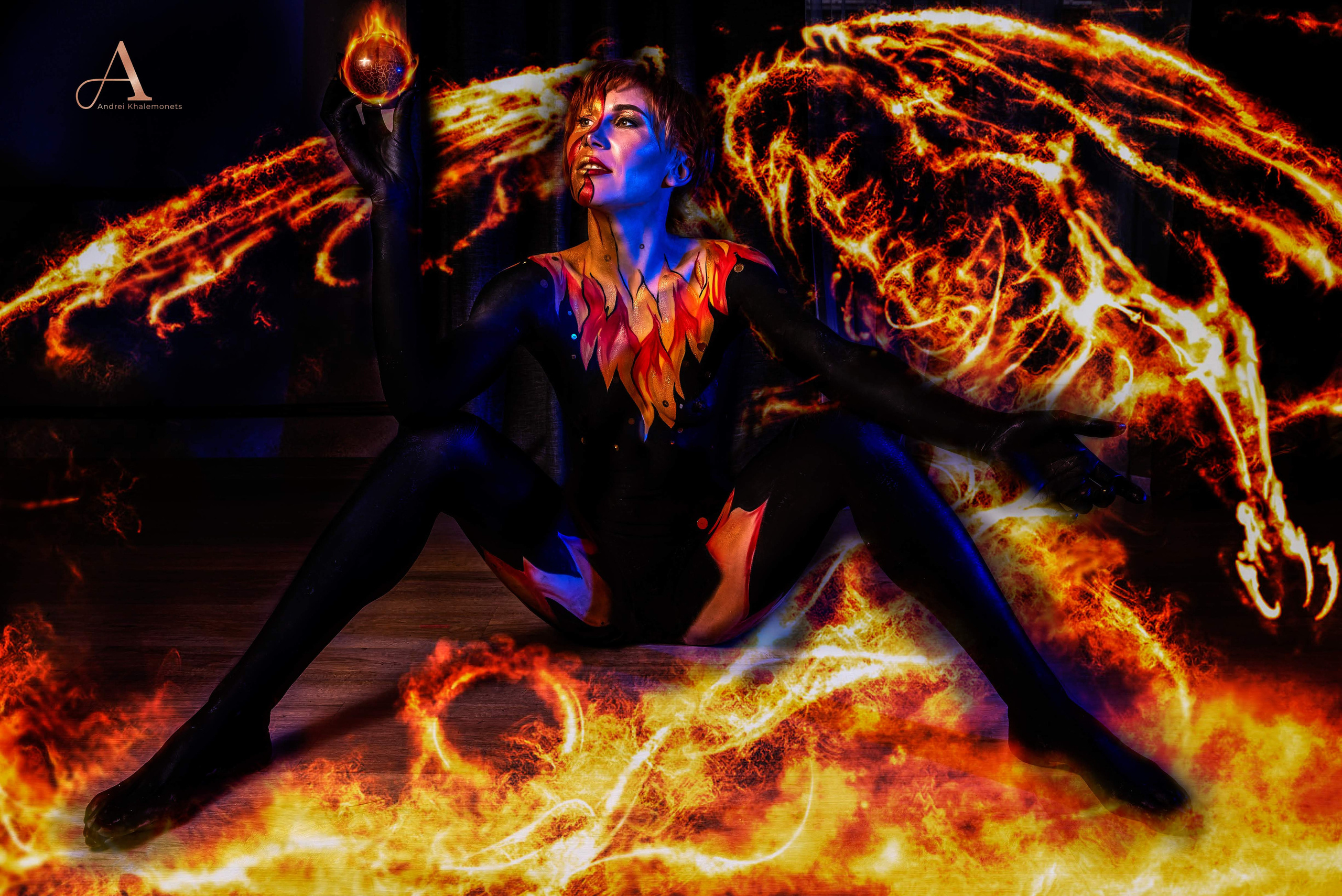 Body Art, Fantazy style, ню фотосессия. Профессиональный Фотограф Халемонец Андрей в Кривой Рог Днепр Украина