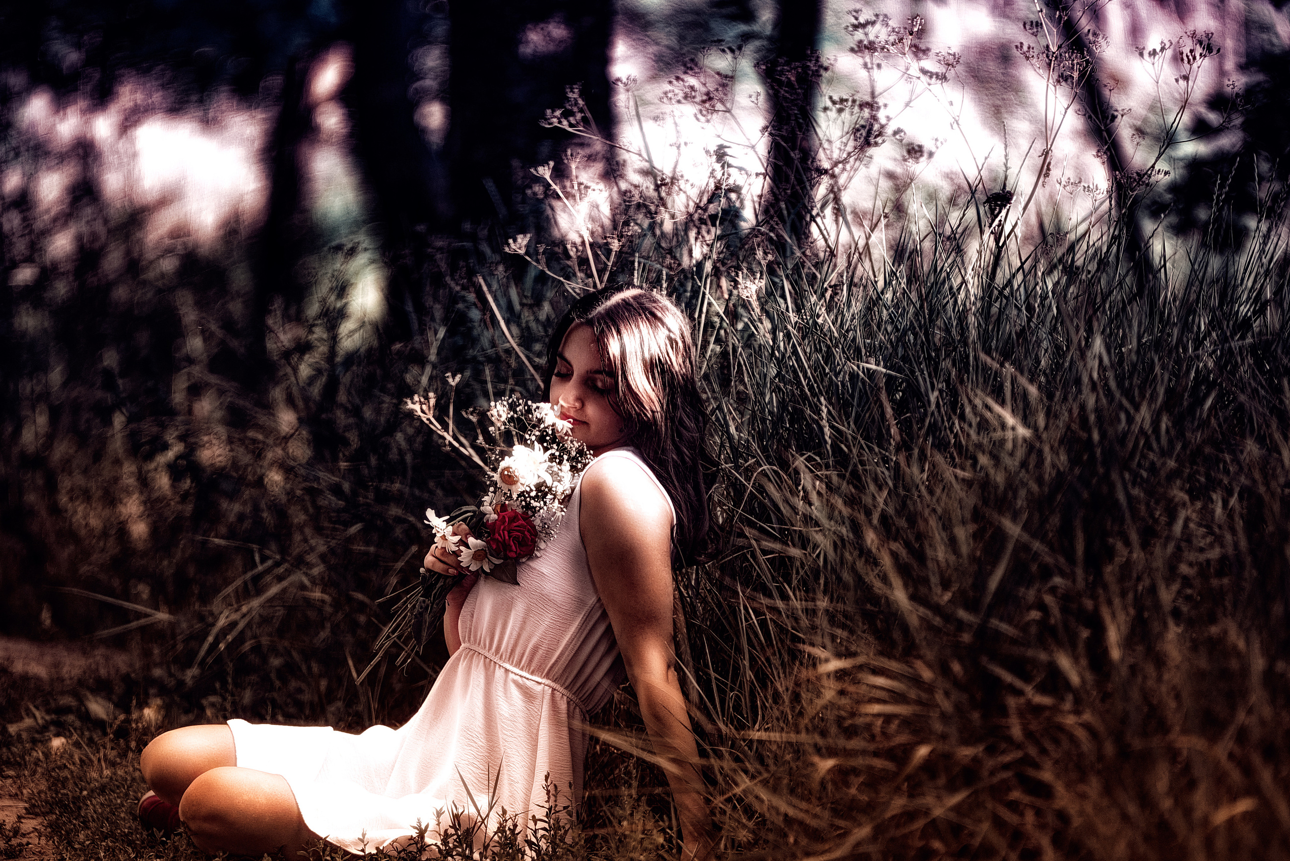 Вечерние мотивы с Алиной. Профессиональный Фотограф Халемонец Андрей в Кривой Рог Днепр Украина