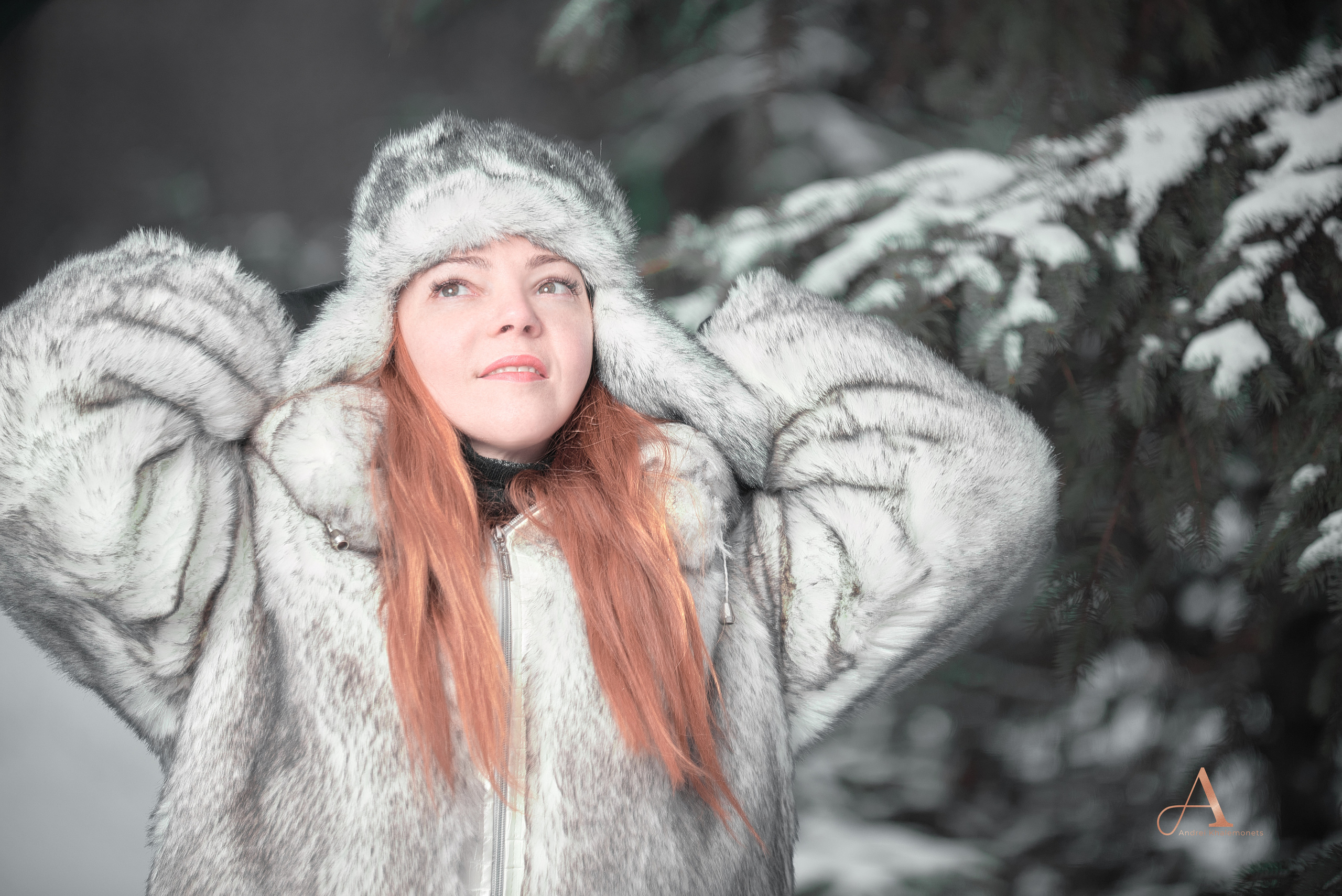 Первый снег, зимняя фотосессия. Профессиональный Фотограф Халемонец Андрей в Кривой Рог Днепр Украина