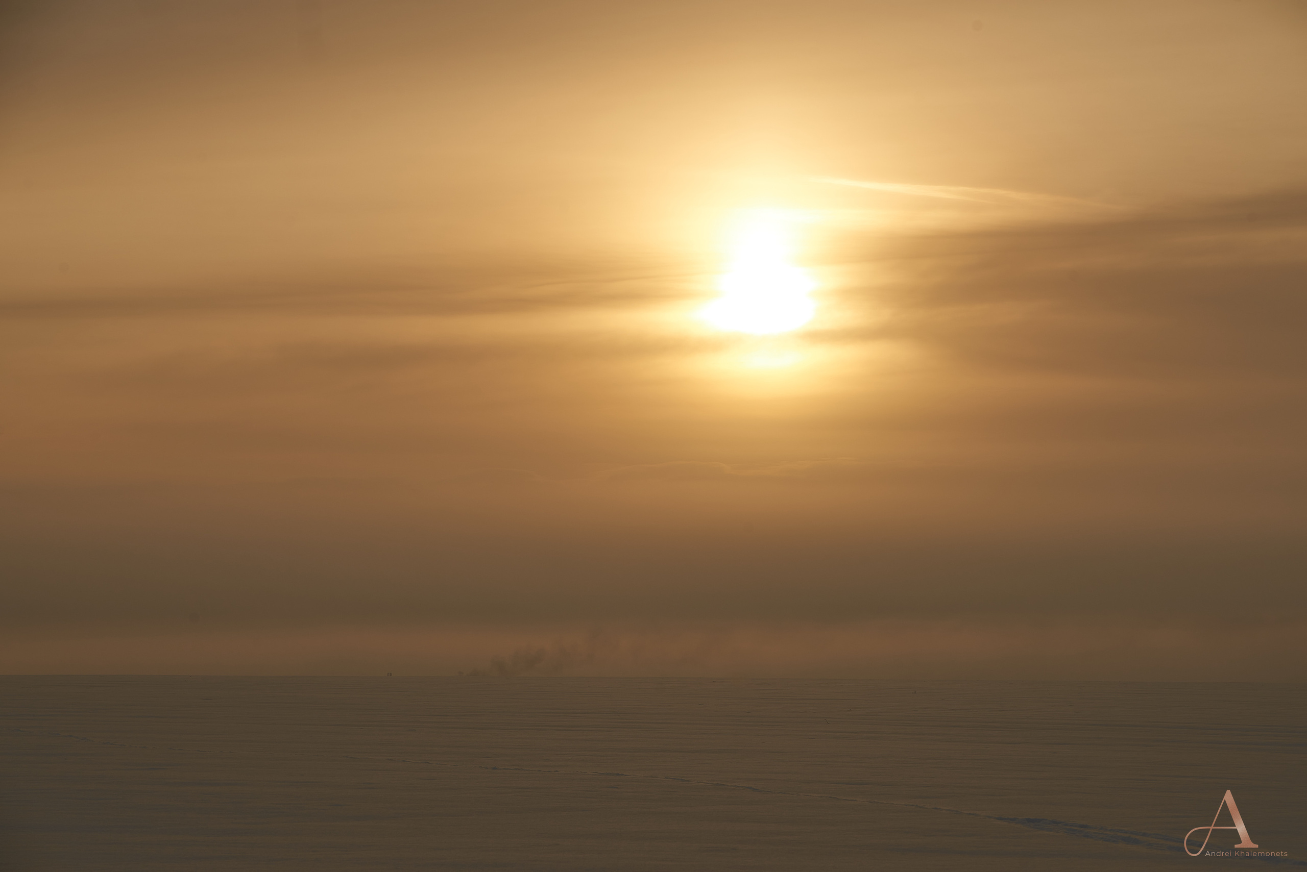 Зимнее утро. Профессиональный Фотограф Халемонец Андрей в Кривой Рог Днепр Украина