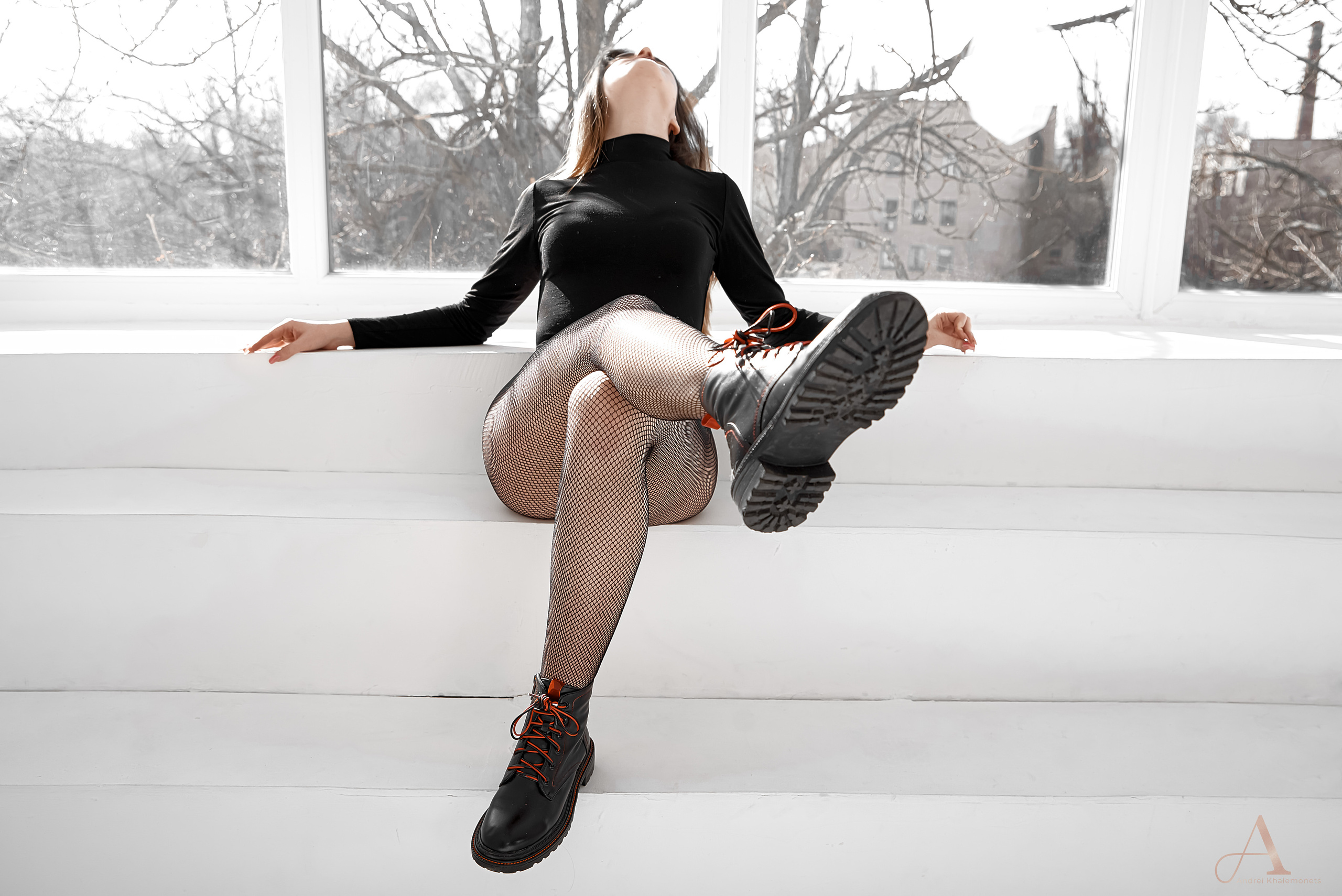 Солнечные мотивы на циклораме. Профессиональный Фотограф Халемонец Андрей в Кривой Рог Днепр Украина