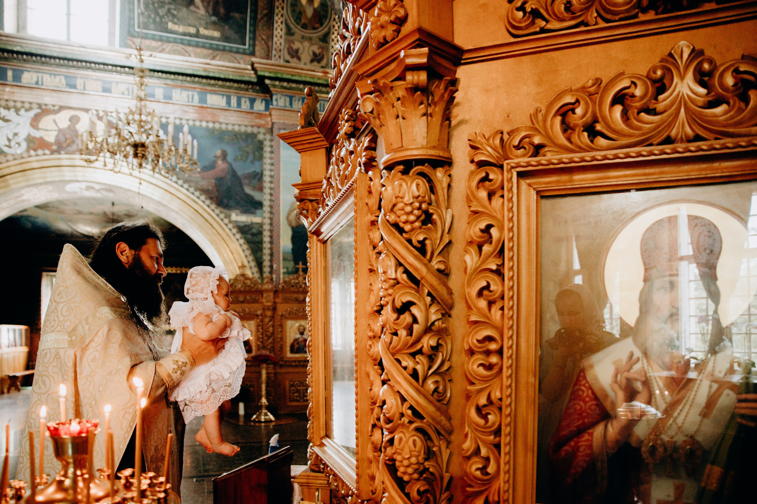 Таїнство Хрещення Варвари. Весільний та сімейний фотограф Біла Церква/Київ