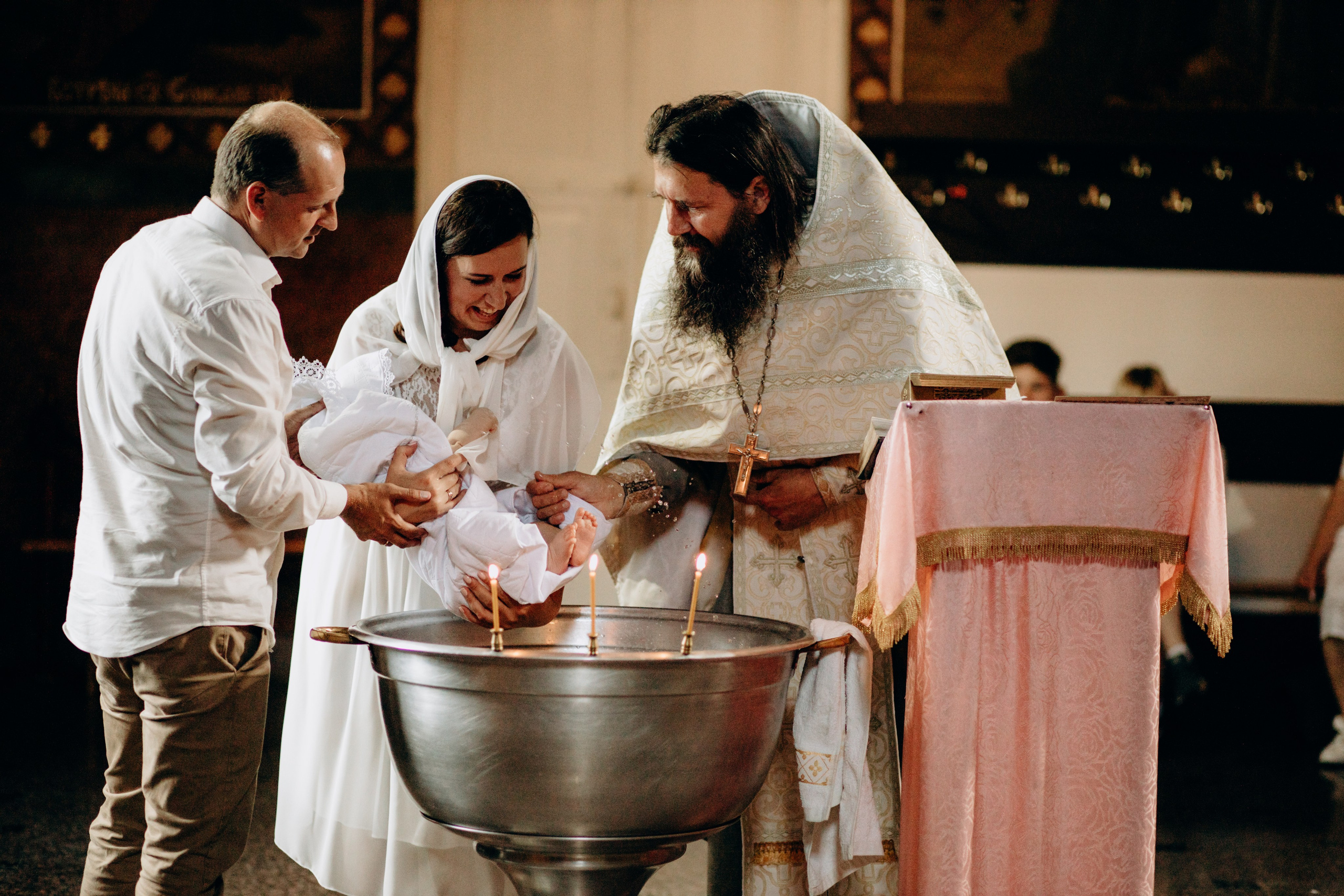 Таїнство Хрещення Варвари. Весільний та сімейний фотограф Біла Церква/Київ