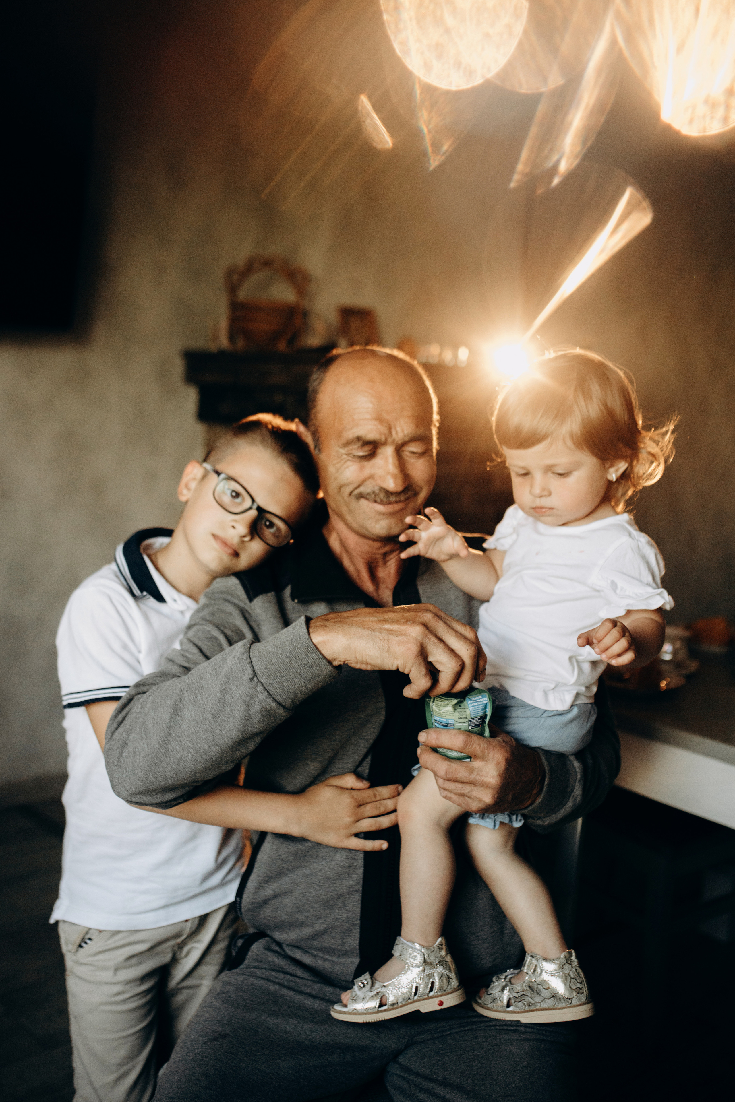 В гостях у бабулі з дідом. Весільний та сімейний фотограф Біла Церква/Київ
