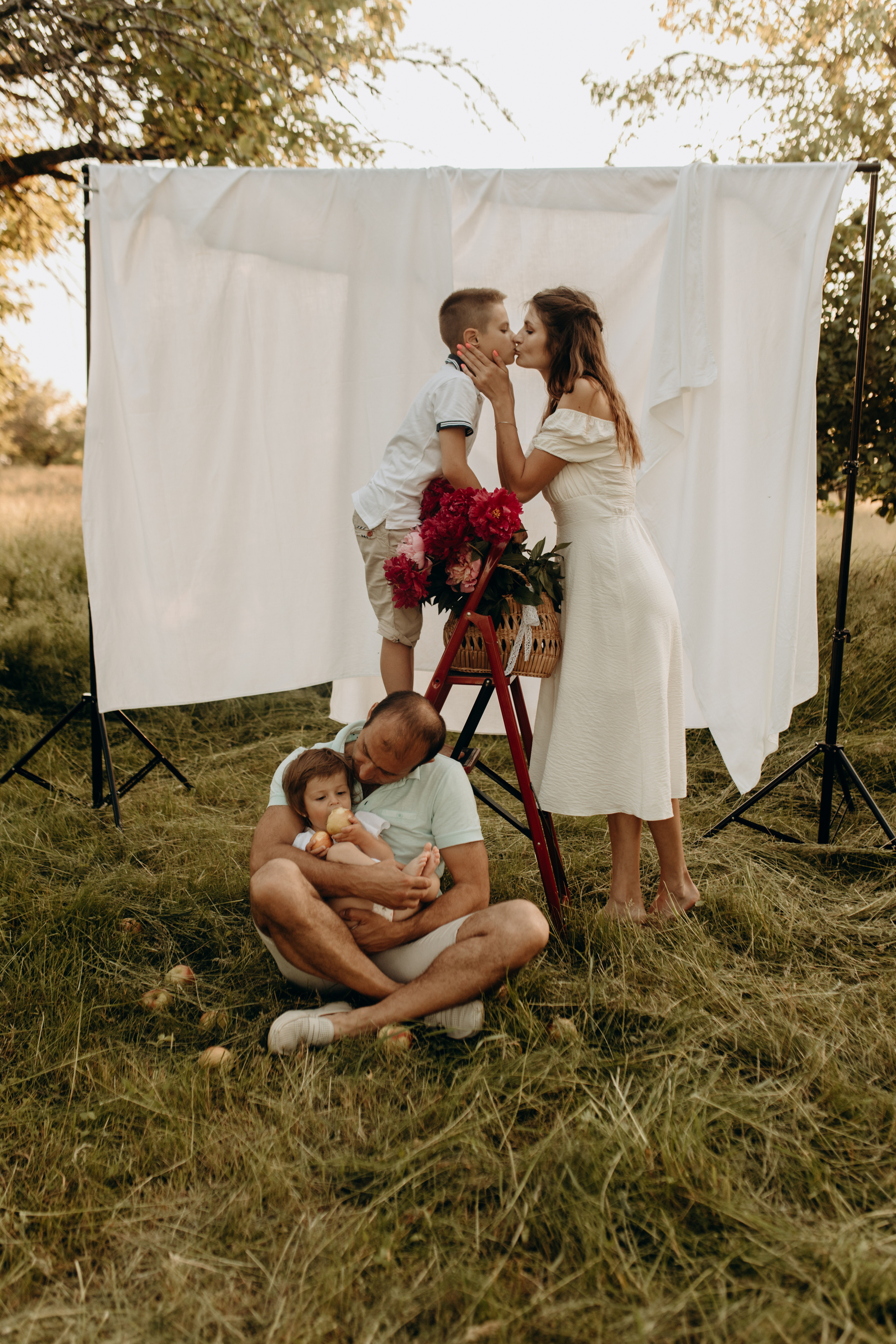 В гостях у бабулі з дідом. Весільний та сімейний фотограф Біла Церква/Київ