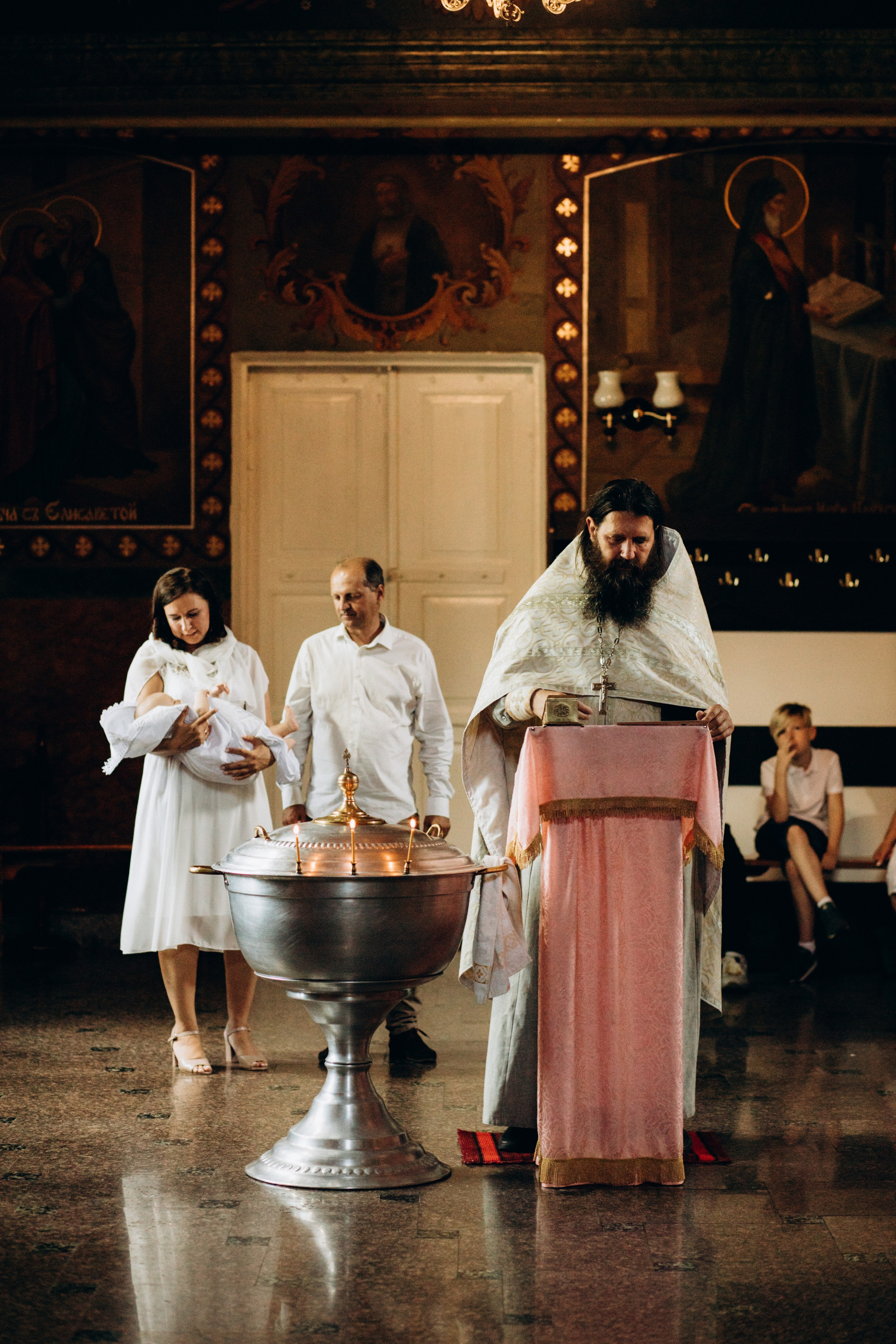 Таїнство Хрещення Варвари. Весільний та сімейний фотограф Біла Церква/Київ