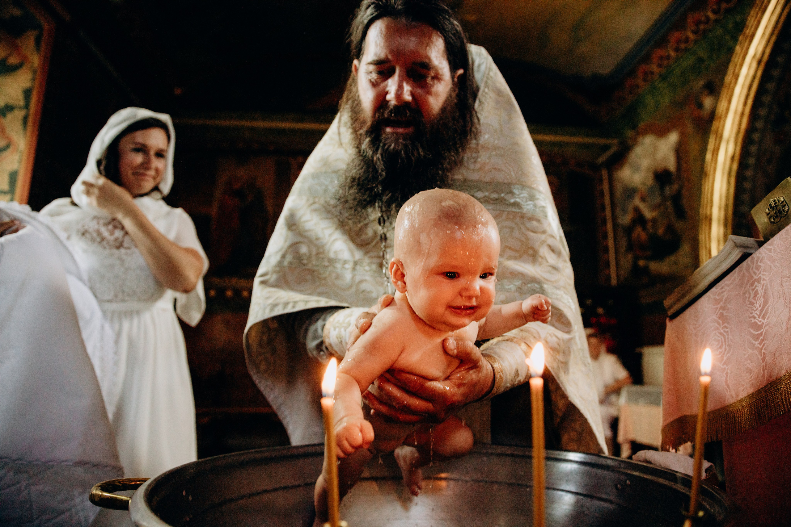 Таїнство Хрещення Варвари. Весільний та сімейний фотограф Біла Церква/Київ