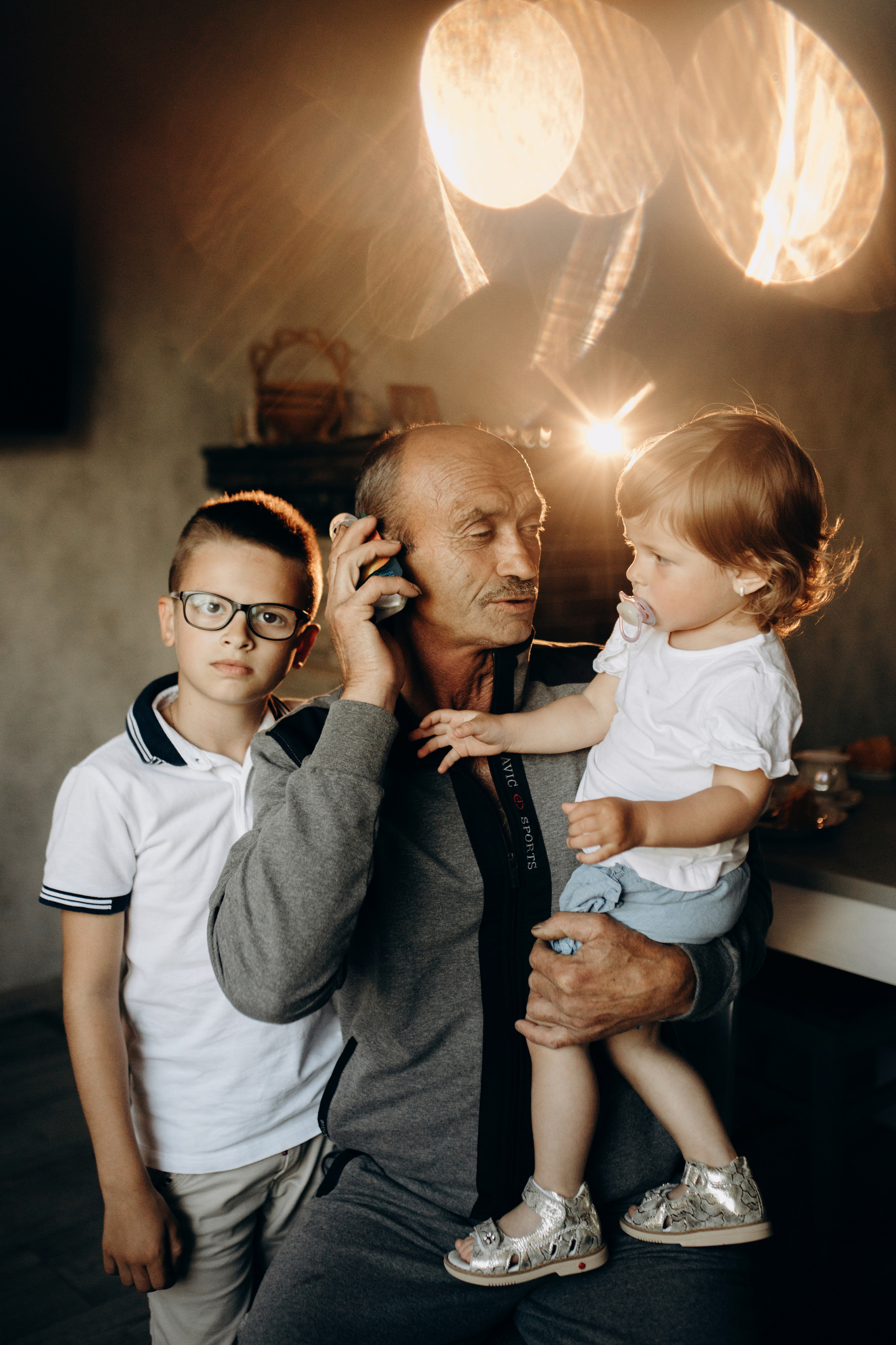 В гостях у бабулі з дідом. Весільний та сімейний фотограф Біла Церква/Київ