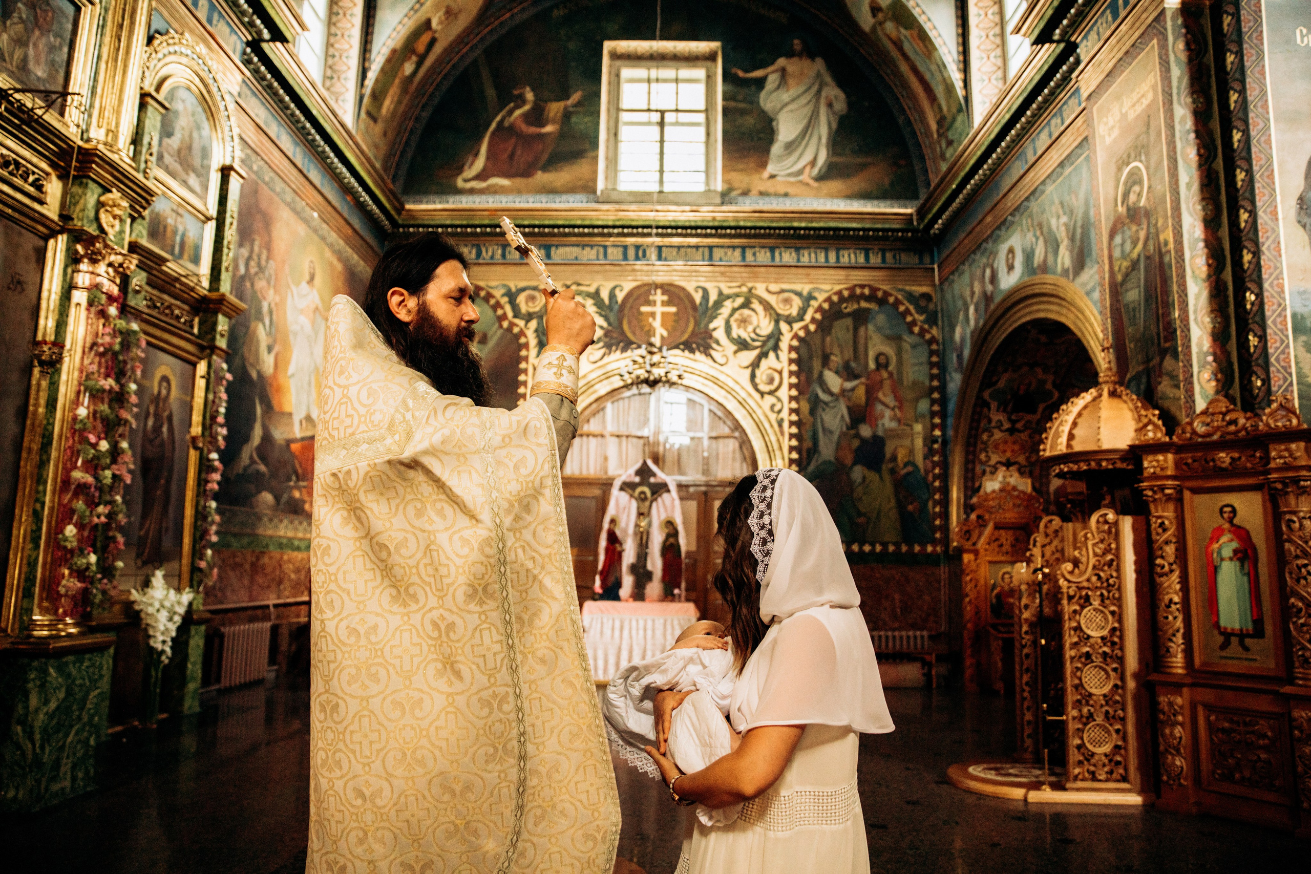 Таїнство Хрещення Варвари. Весільний та сімейний фотограф Біла Церква/Київ