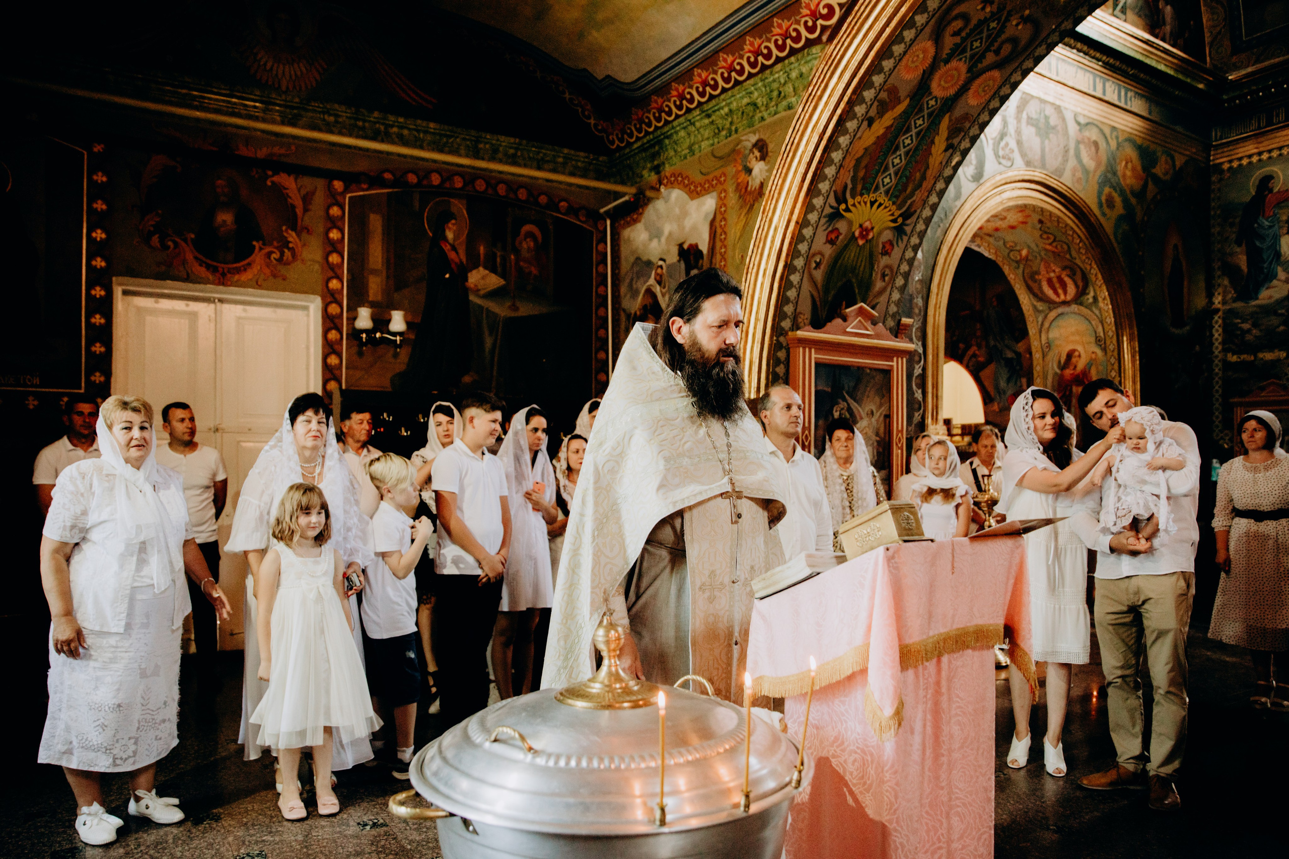 Таїнство Хрещення Варвари. Весільний та сімейний фотограф Біла Церква/Київ