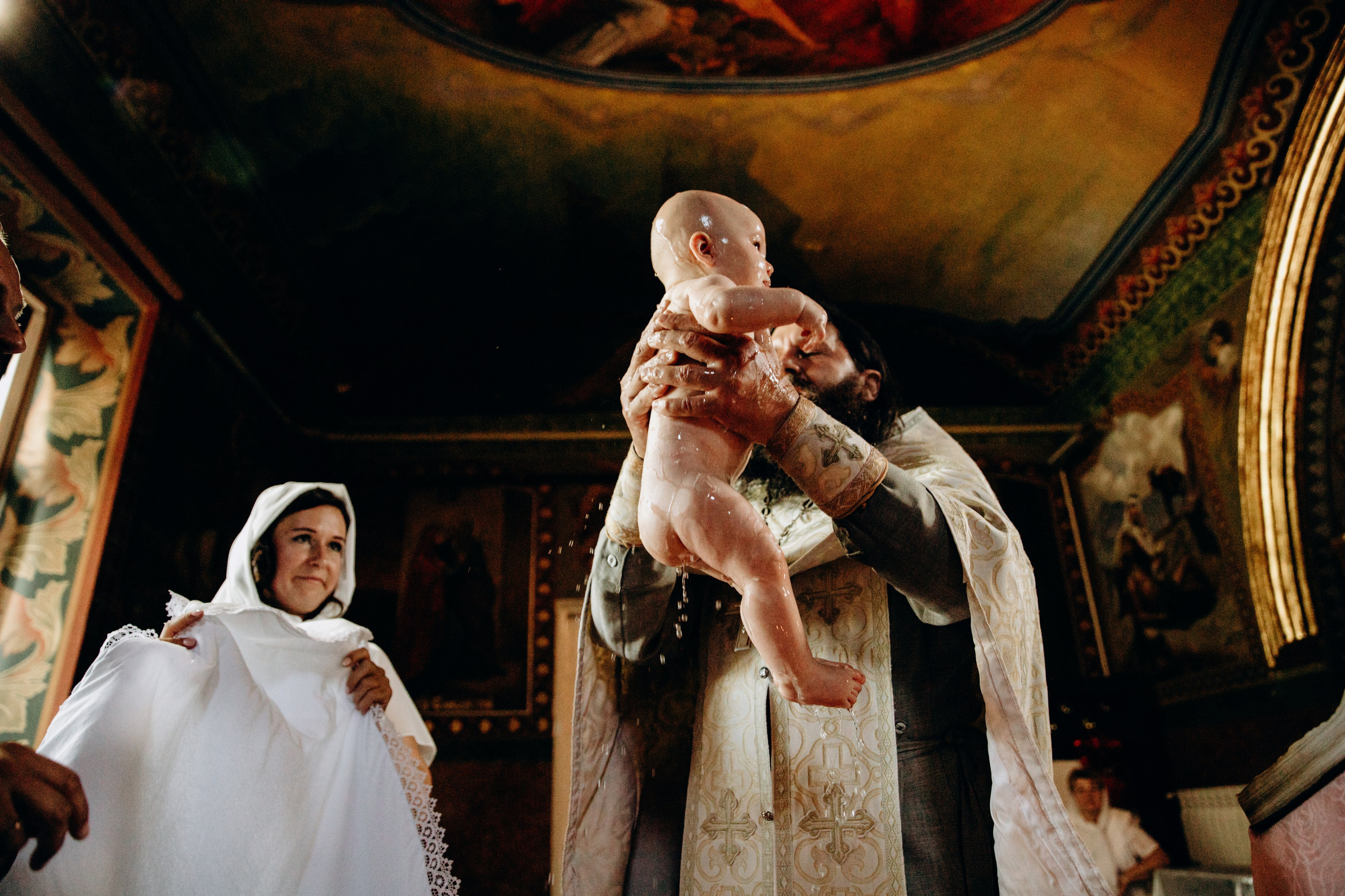 Таїнство Хрещення Варвари. Весільний та сімейний фотограф Біла Церква/Київ