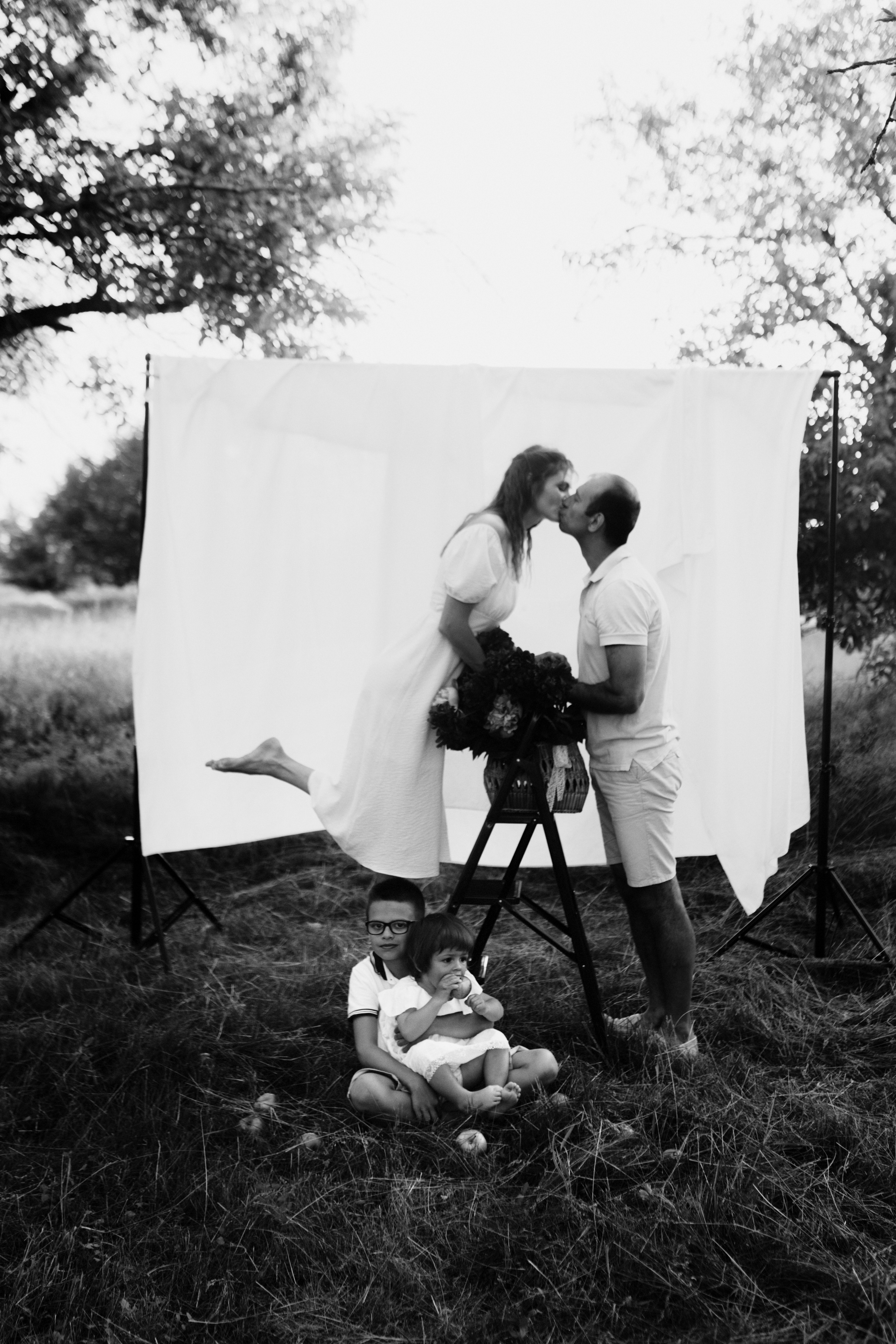 В гостях у бабулі з дідом. Весільний та сімейний фотограф Біла Церква/Київ