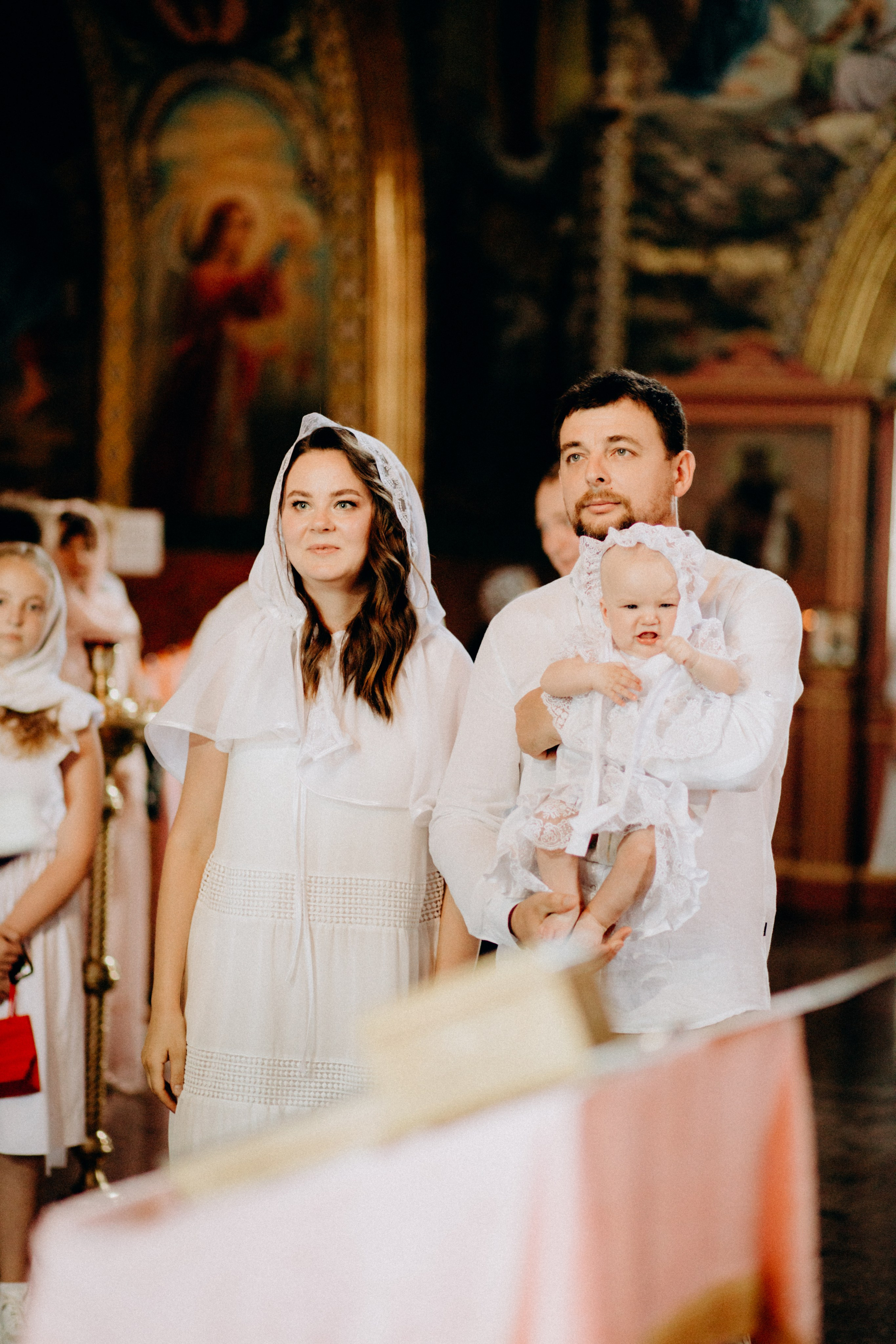 Таїнство Хрещення Варвари. Весільний та сімейний фотограф Біла Церква/Київ