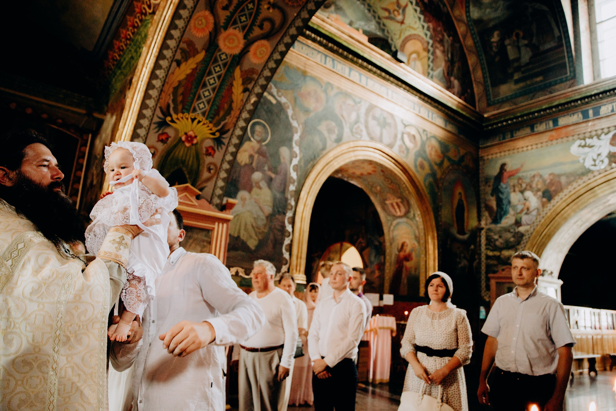Таїнство Хрещення Варвари. Весільний та сімейний фотограф Біла Церква/Київ