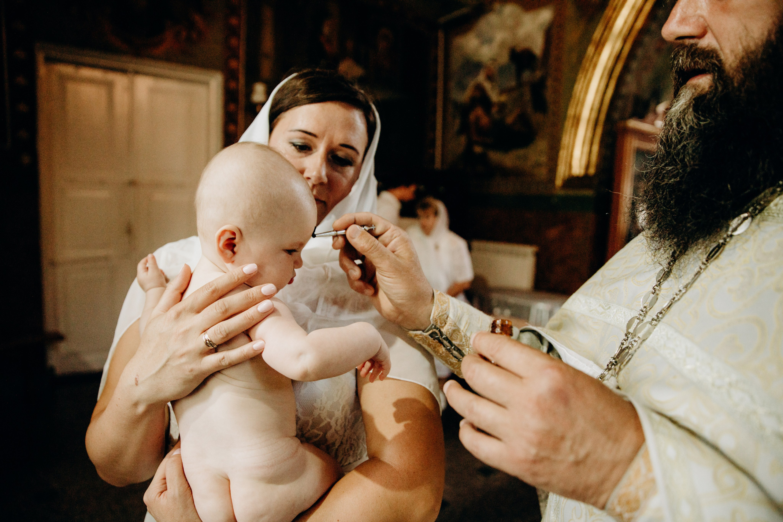 Таїнство Хрещення Варвари. Весільний та сімейний фотограф Біла Церква/Київ