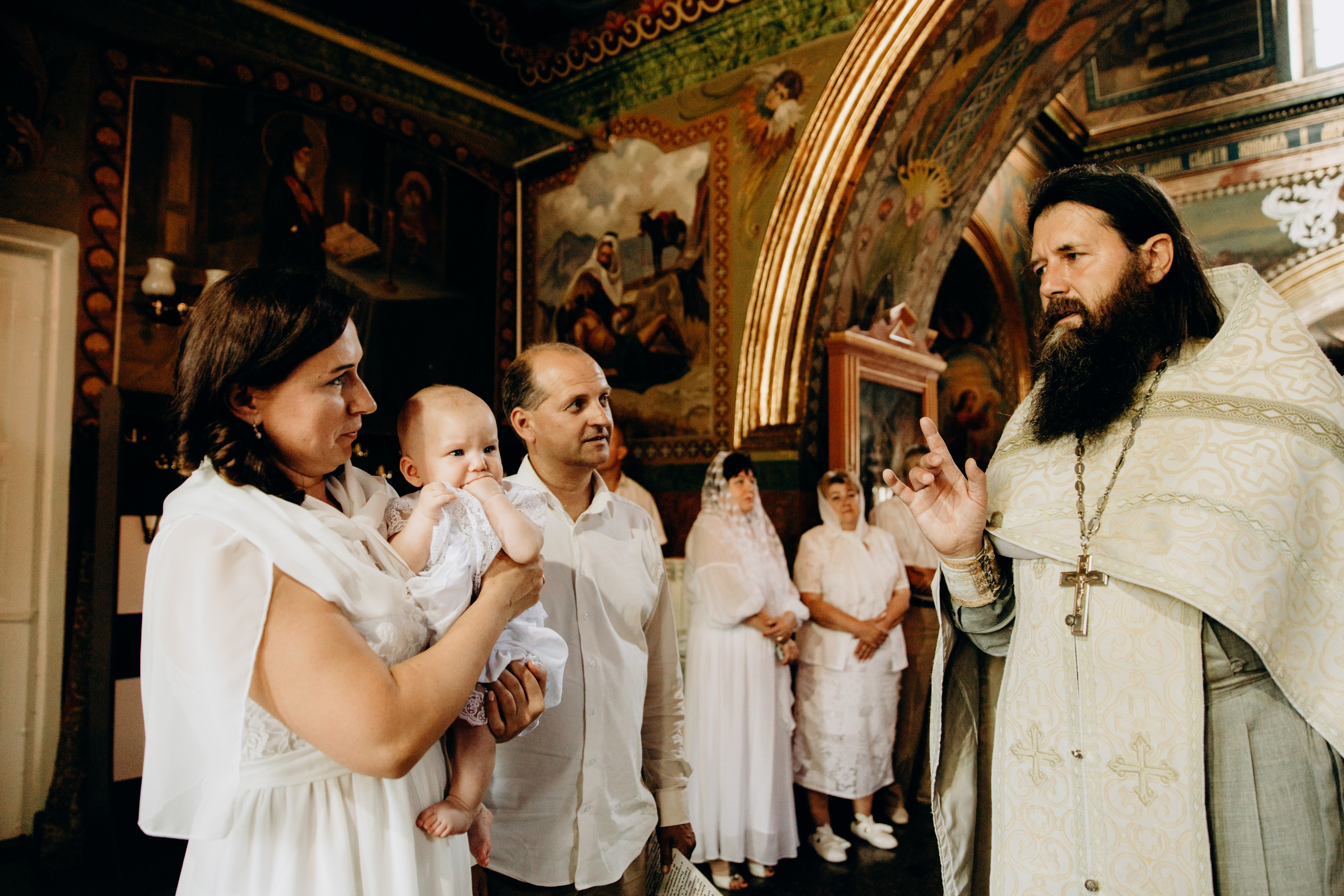 Таїнство Хрещення Варвари. Весільний та сімейний фотограф Біла Церква/Київ