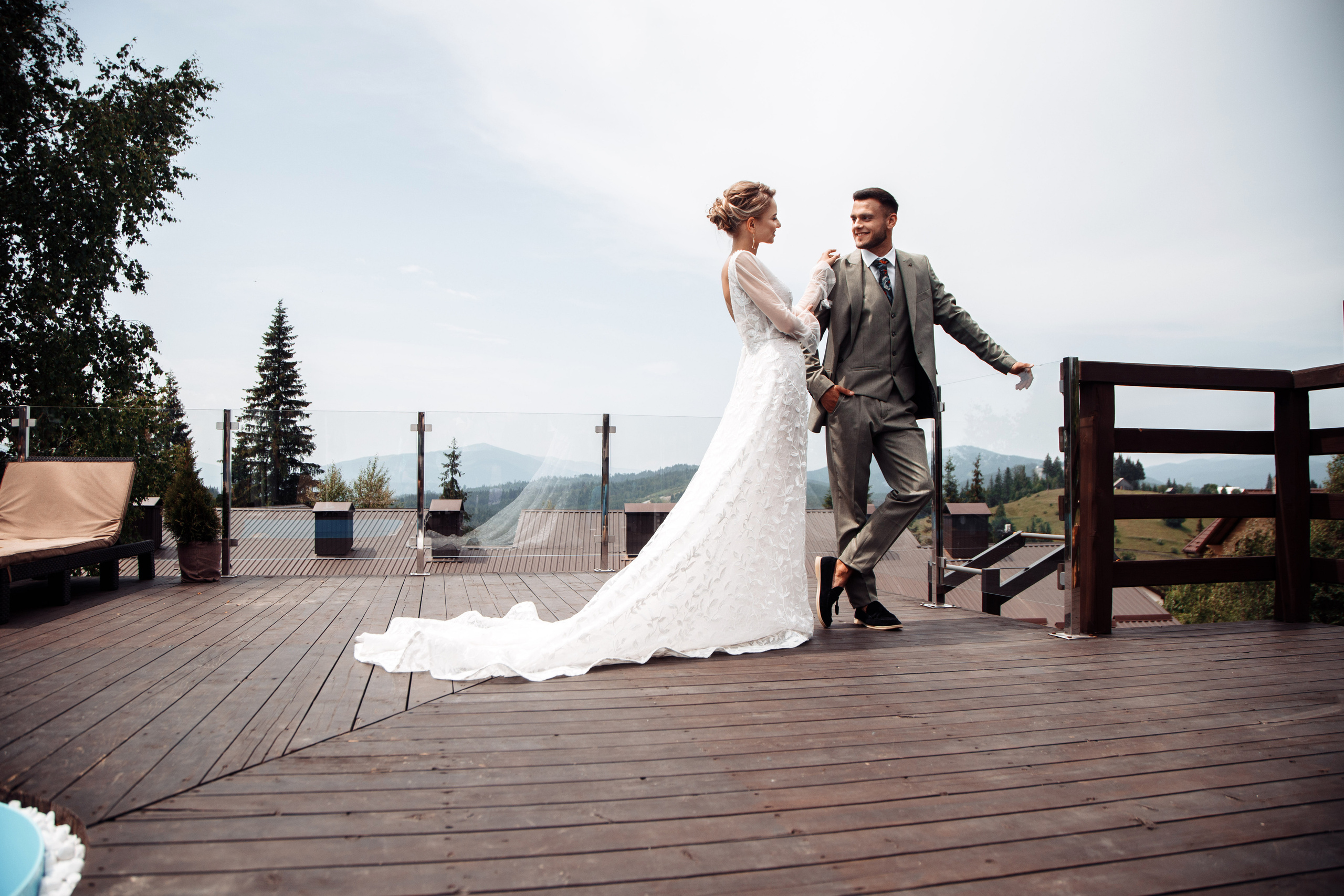 Красивая свадьба в Карпатах, фотограф Некрасов Андрей